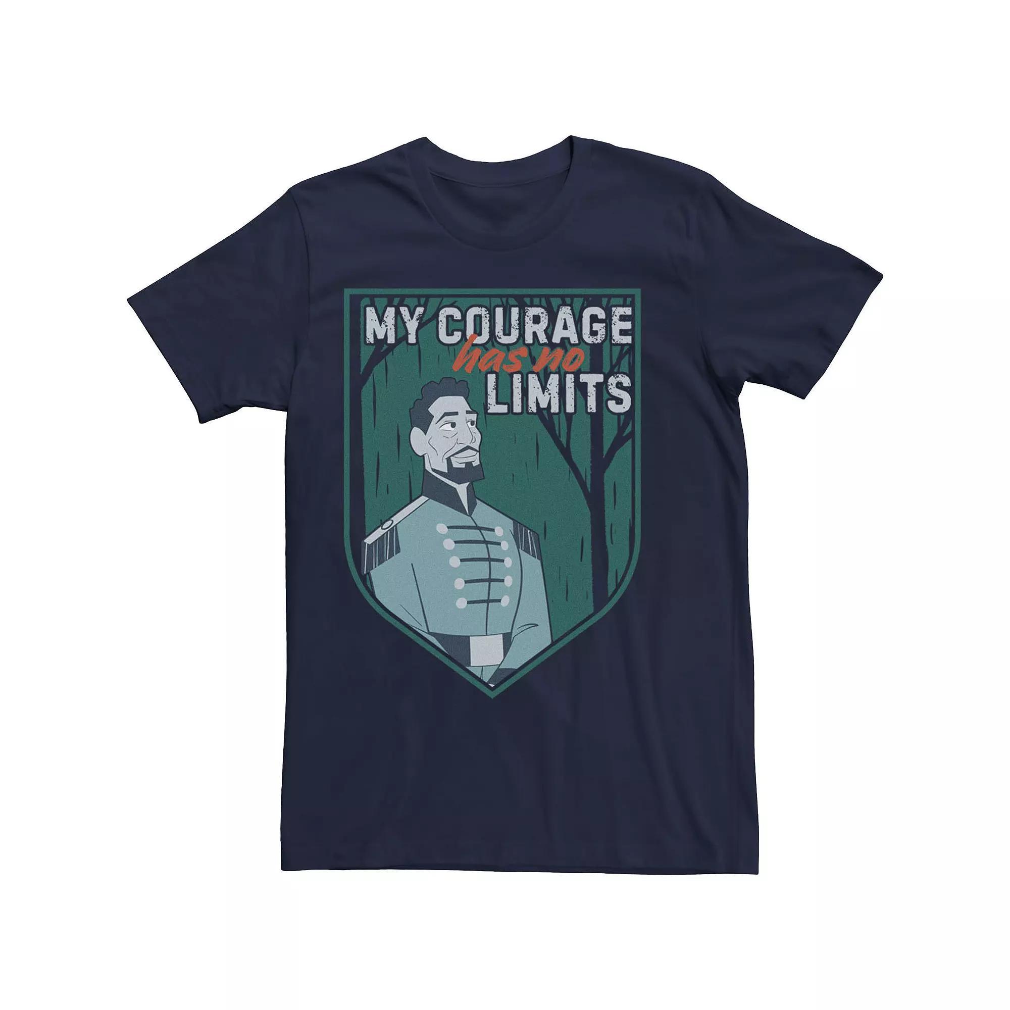 Disney's Frozen 2 My Courage Has No Limits Men's Tee, Size: Small, Blue Product Image