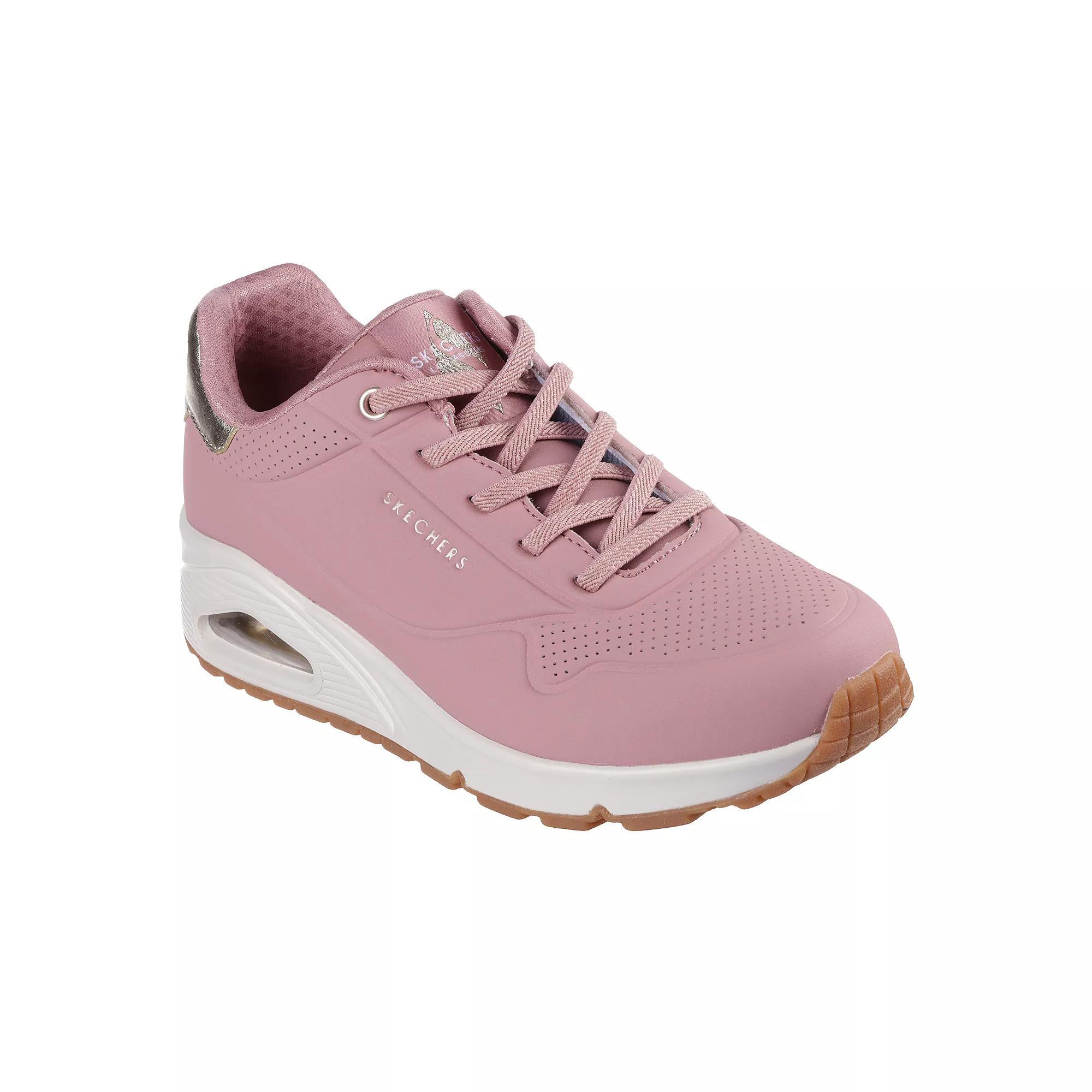 Skechers Street™ Uno Shimmer Away Women's Sneakers, Size: 8, Pink Product Image