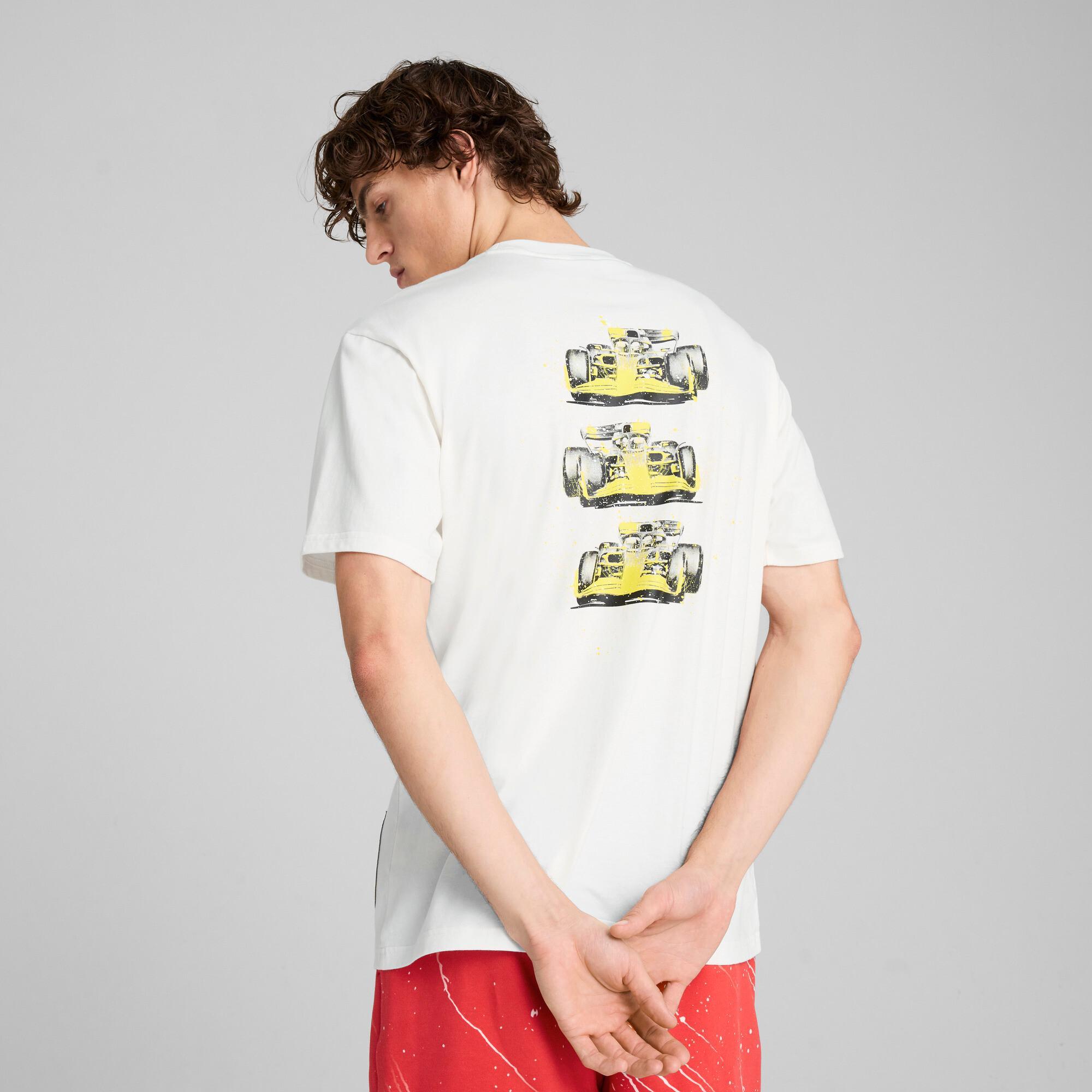 PUMA Scuderia Ferrari HP Race Color Splash Men's T-Shirt Product Image