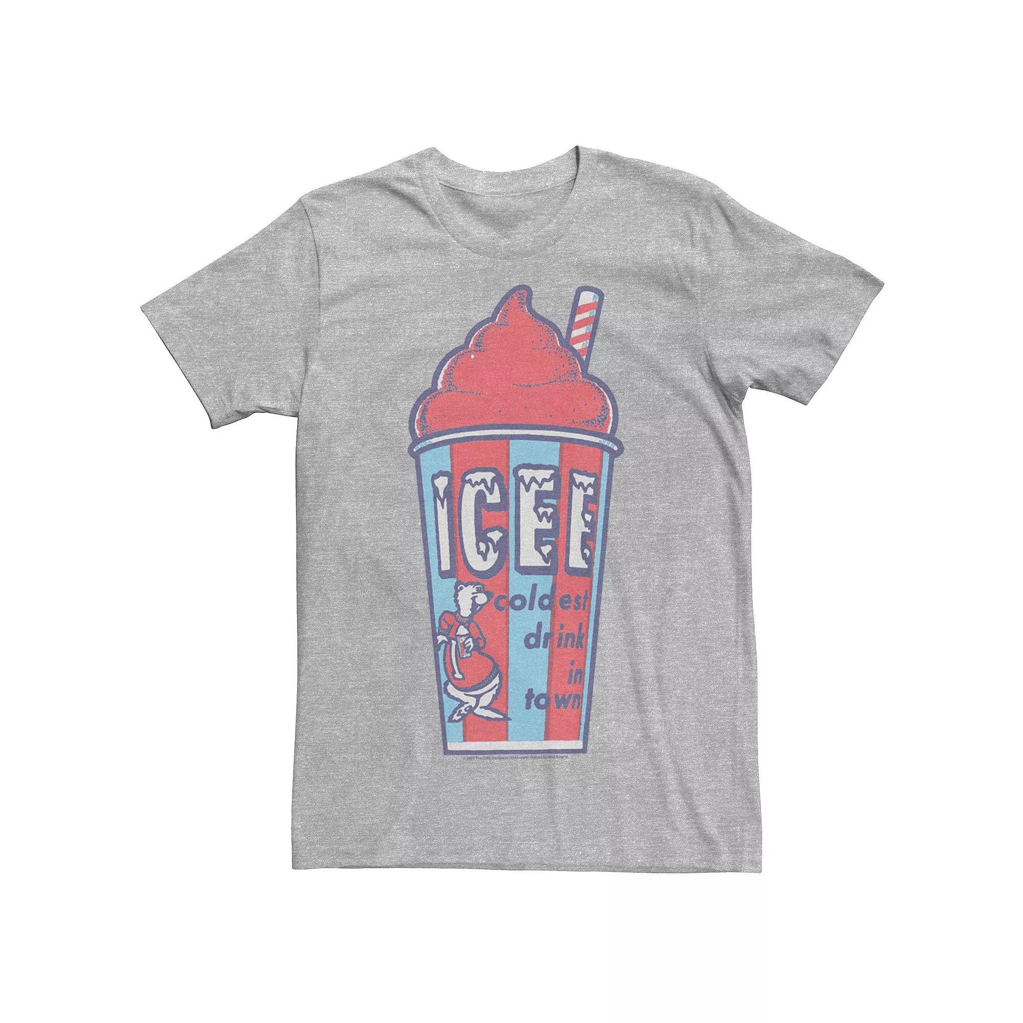 Men's ICEE Vintage Cup Portrait Tee, Size: Large, Athletic Grey Product Image