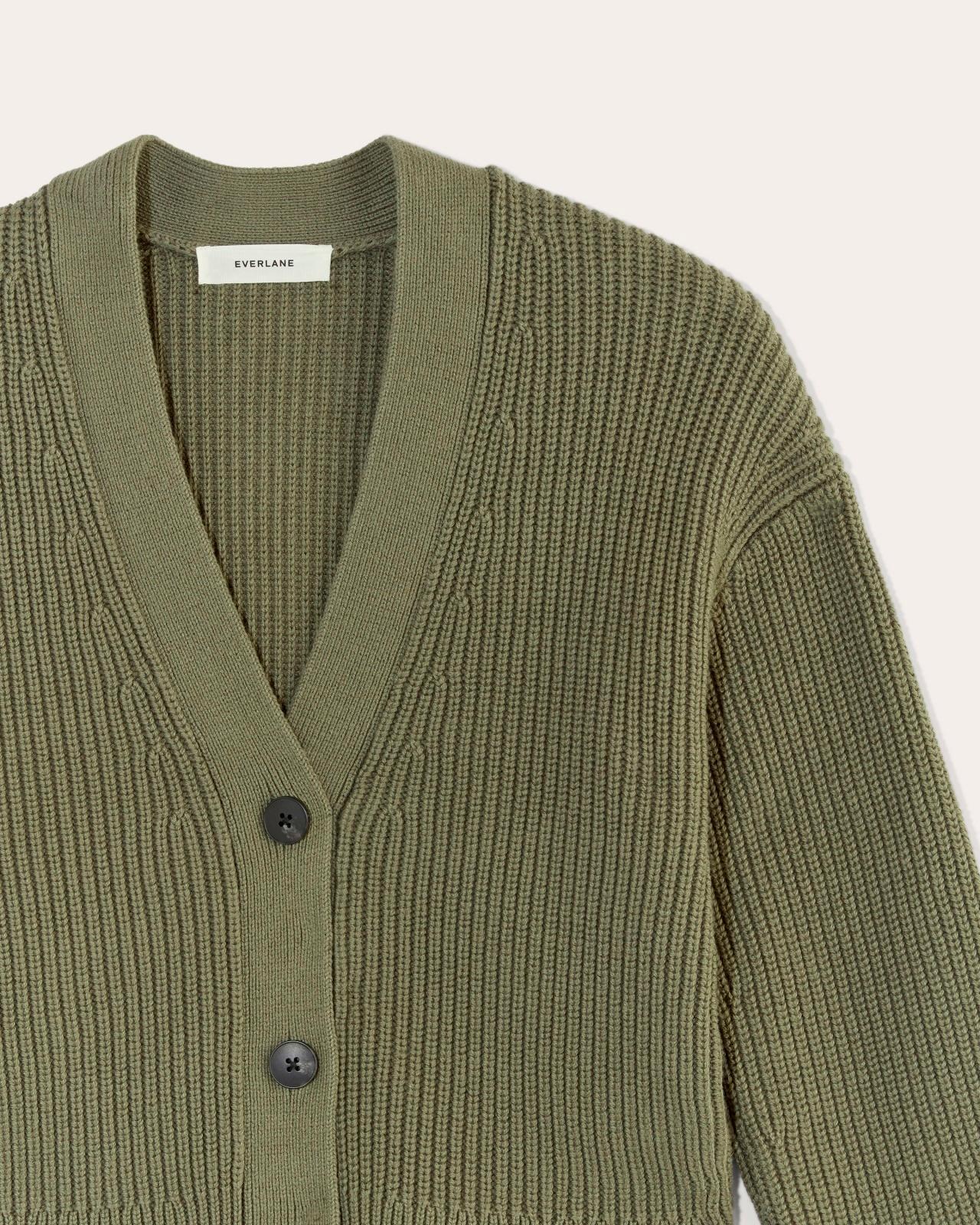 The Boxy Cardigan in Everyday Cotton Product Image