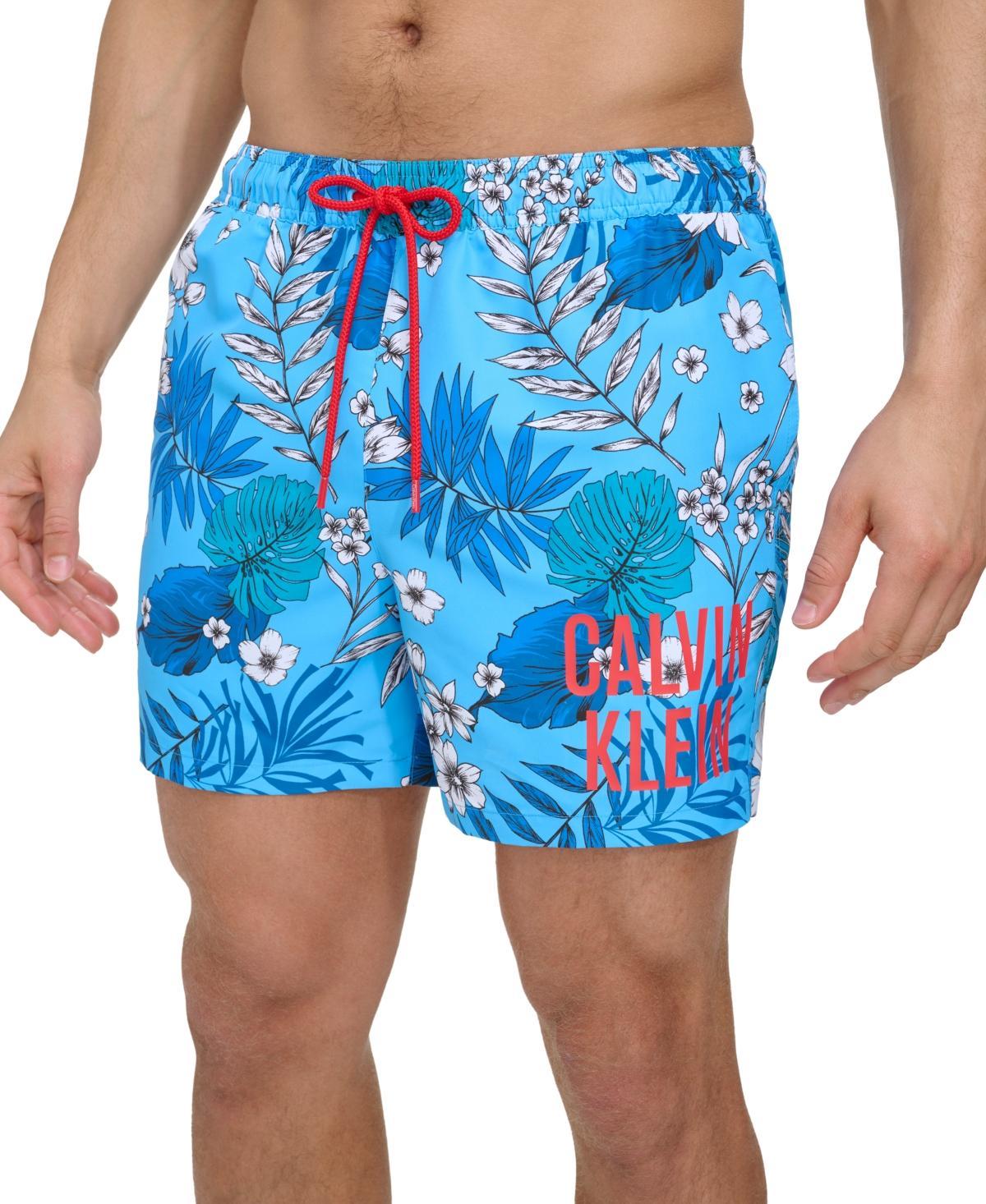 Calvin Klein Mens Intense Power Modern Euro 5 Swim Trunks Product Image