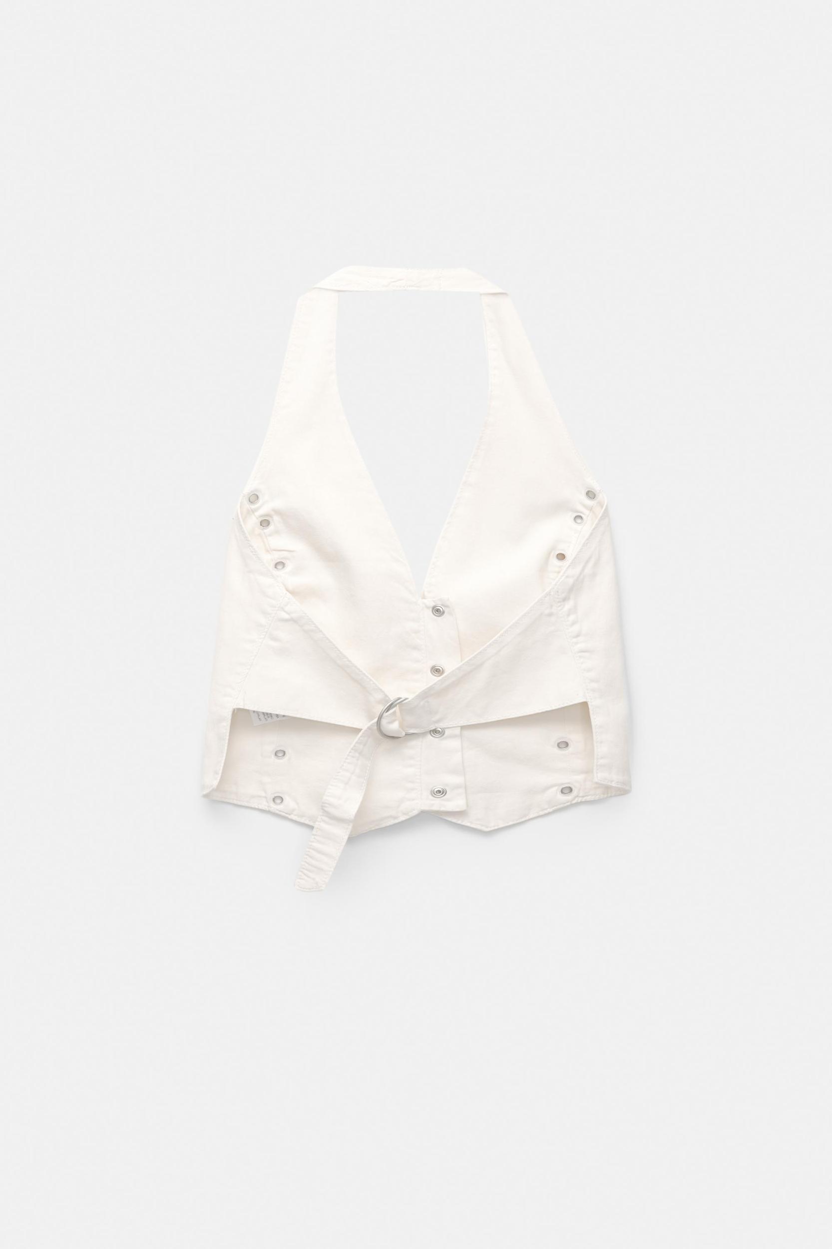 Studded halter top Product Image