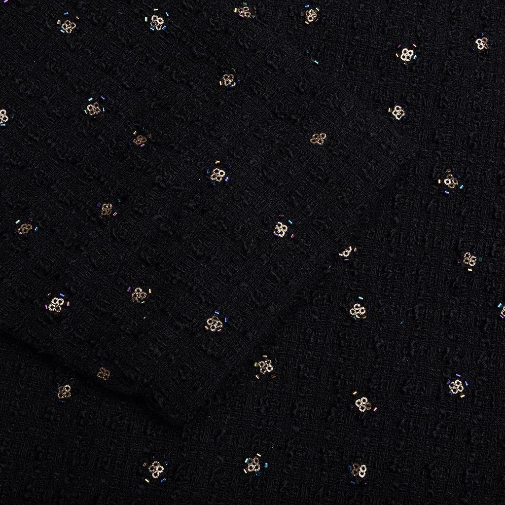 Beaded Cardigan - Black Male Product Image