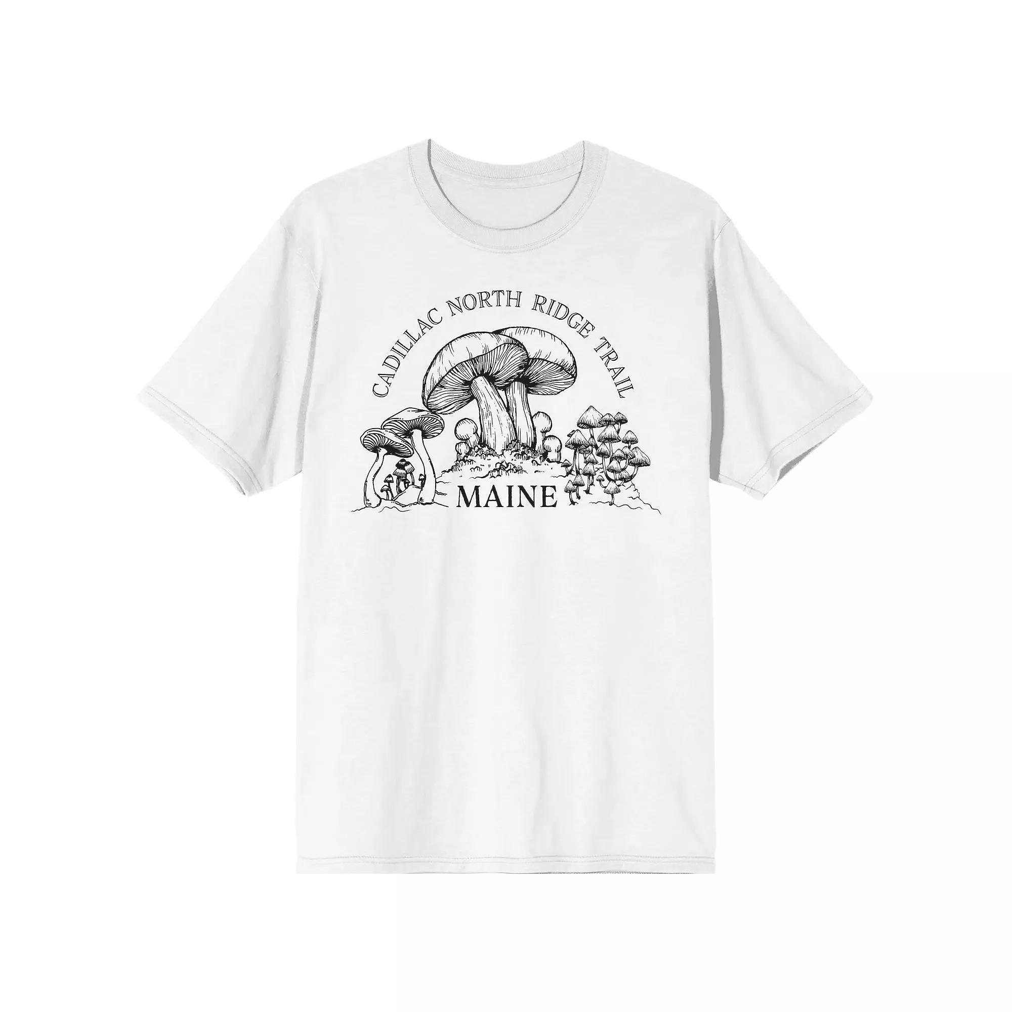 Men's Elevation 7573 Cadillac Graphic Tee, Size: Medium, White Product Image