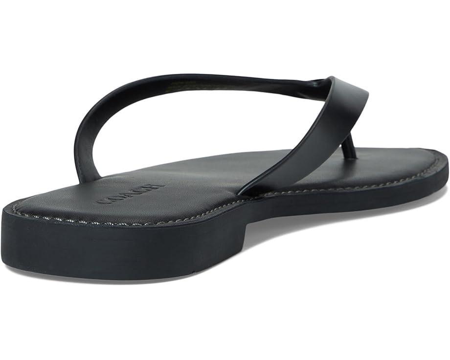 Spade Flower Smooth Leather Flip-Flop Product Image