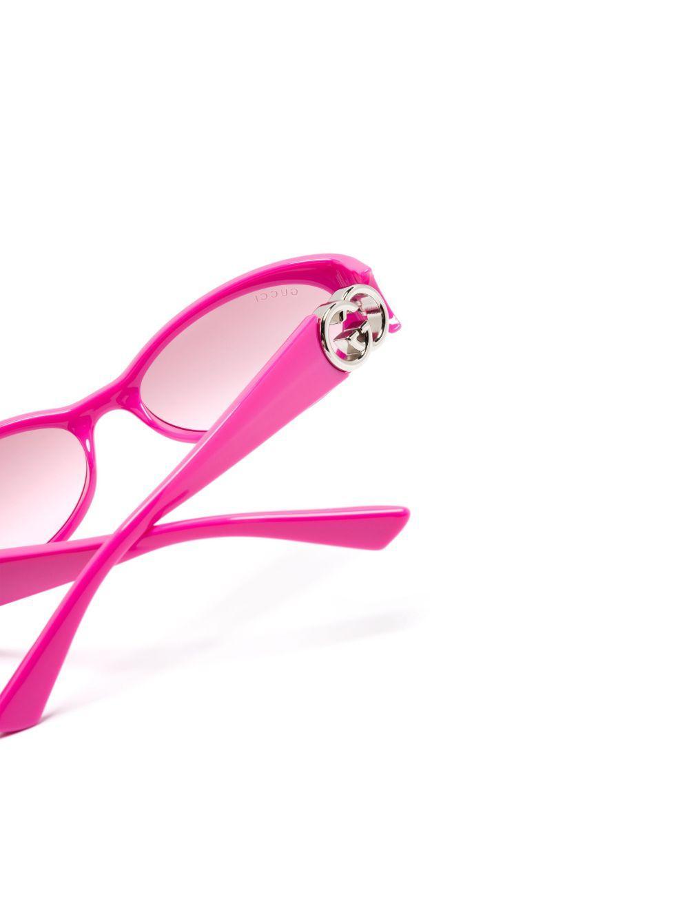 oval-frame sunglasses Product Image