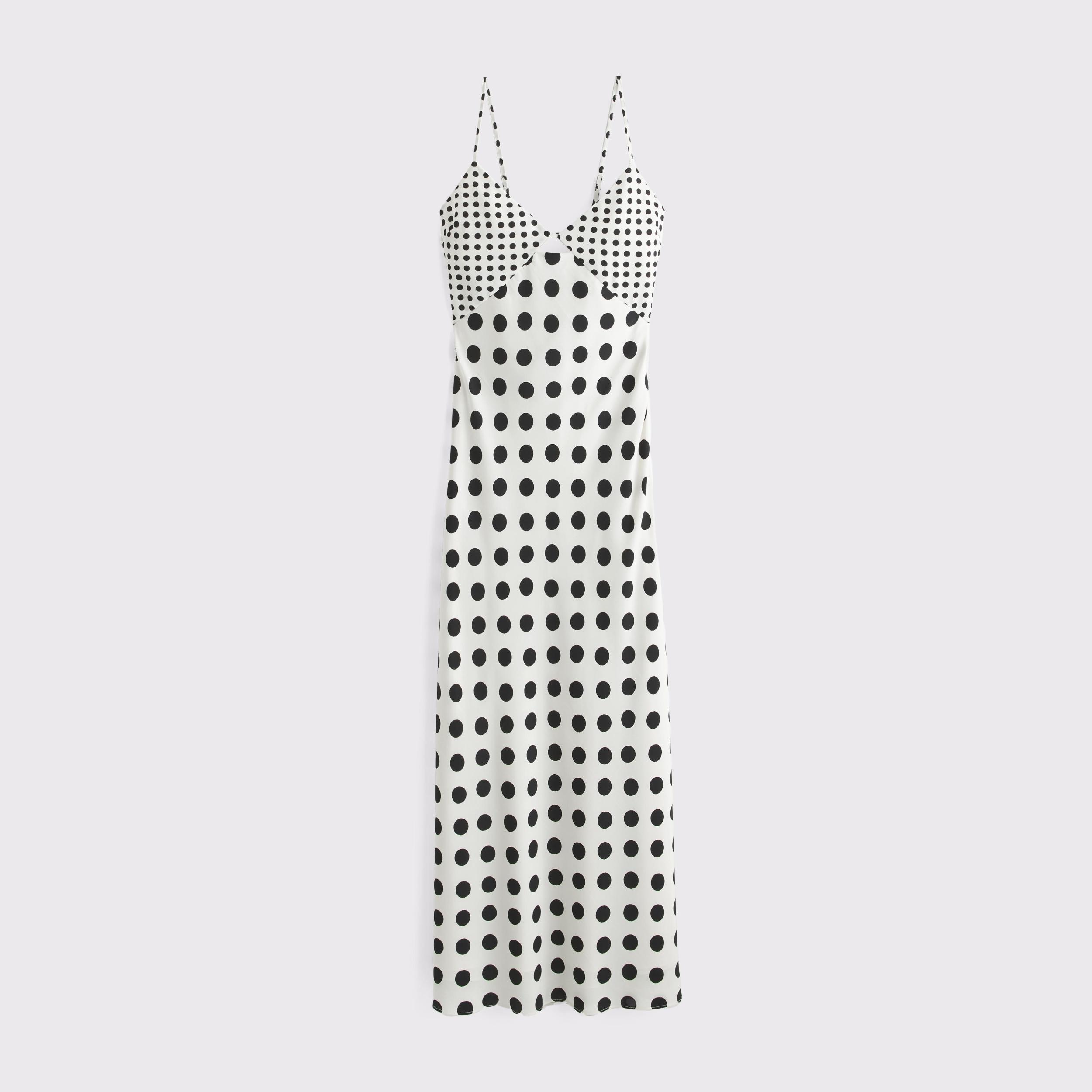 Cutout Slip Maxi Dress Product Image