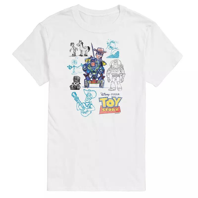 Disney / Pixars Toy Story 4 Mens Characters Graphic Tee Product Image