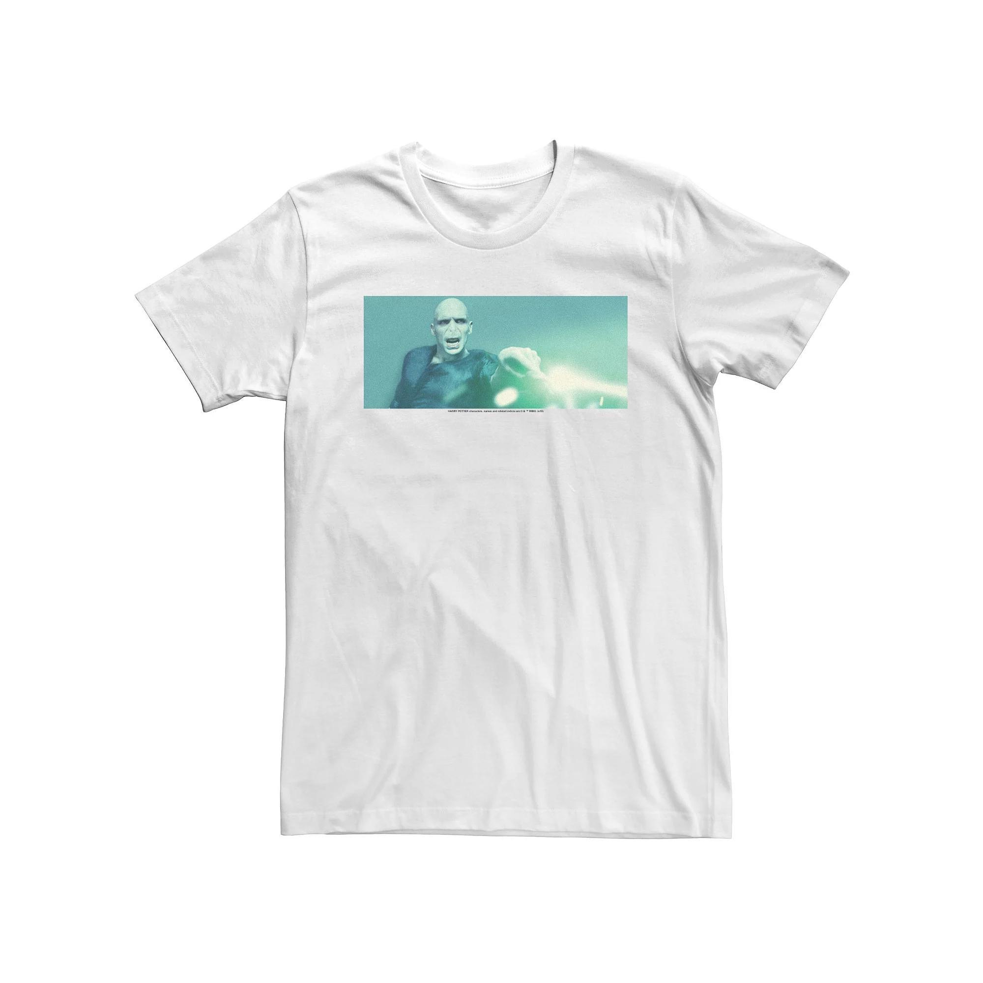 Big & Tall Harry Potter Lord Voldemort Casting Spell Poster Tee, Men's, Size: XXL Tall, White Product Image