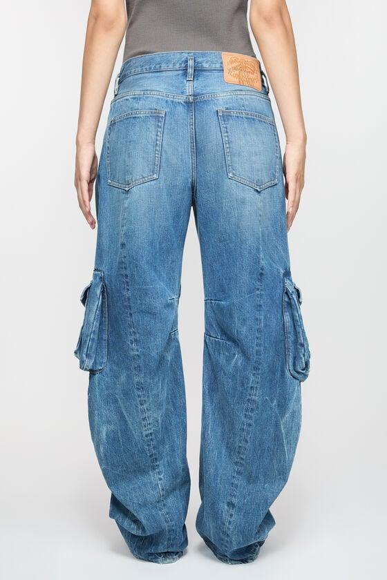 Denim cargo trousers Product Image