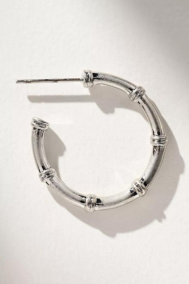 Nautical Knot Hoop Earrings Product Image