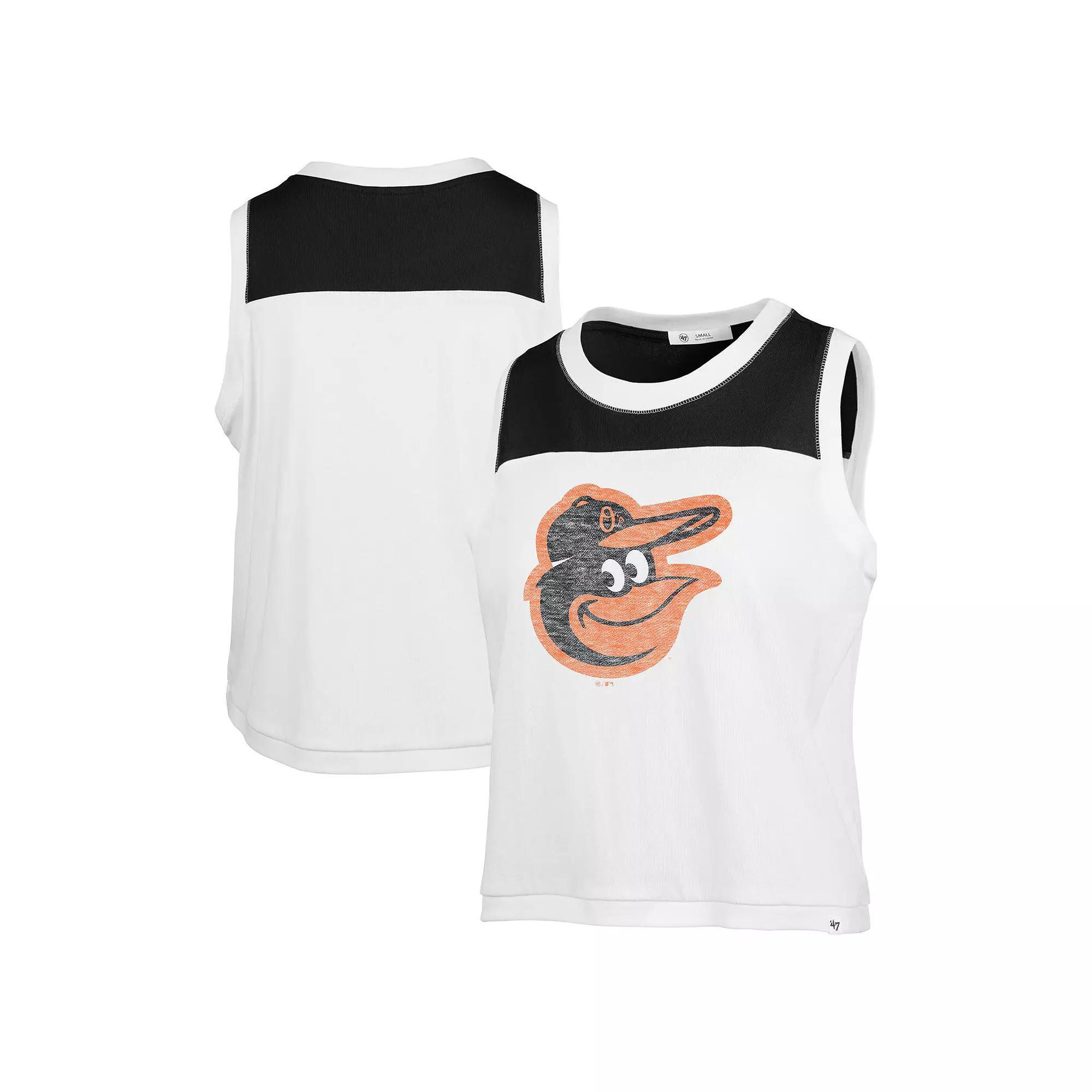 Womens 47 Baltimore Orioles Premier Zoey Waist Length Tank Top Product Image