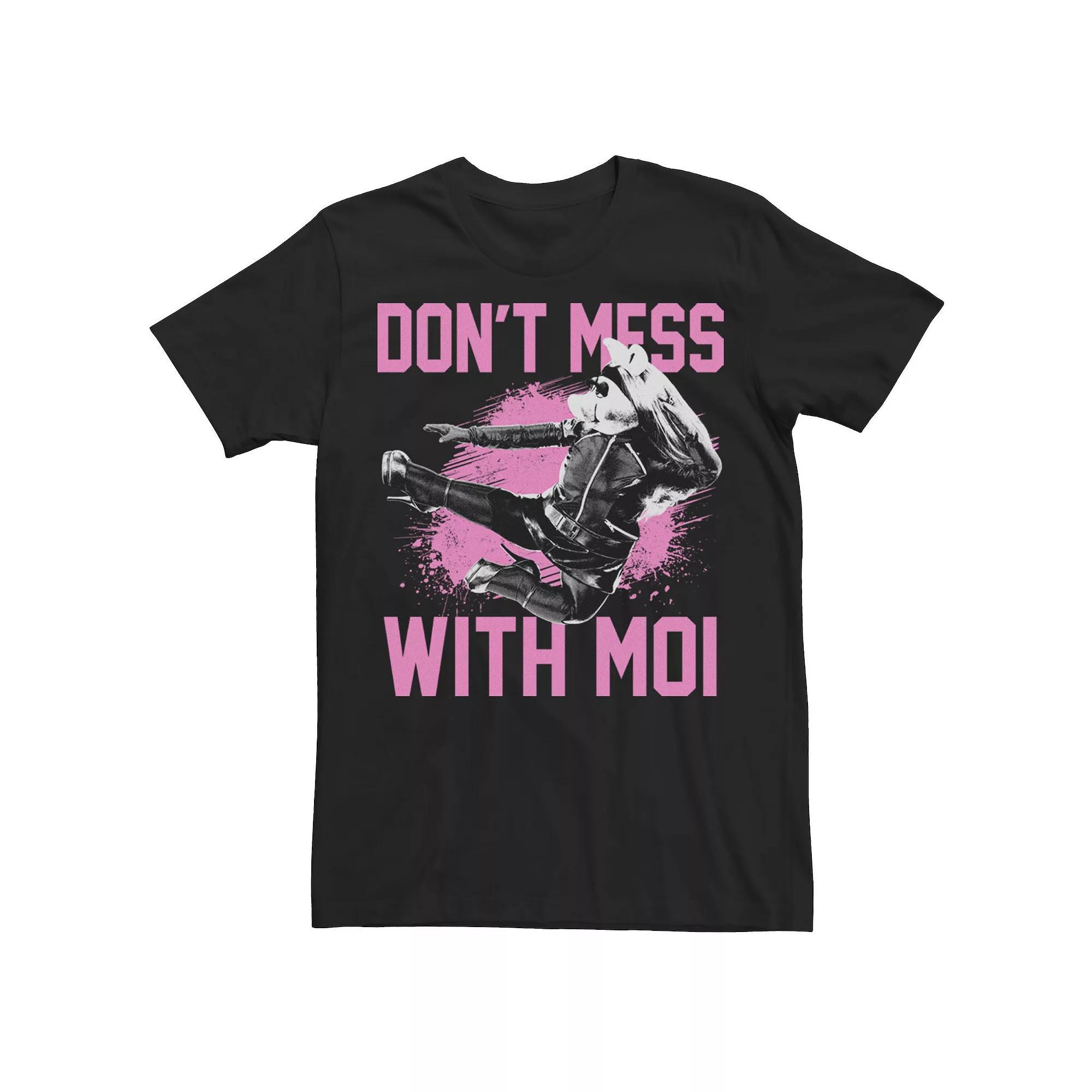 Men's Muppet Karate Piggy Text Tee, Size: XXL, Black Product Image
