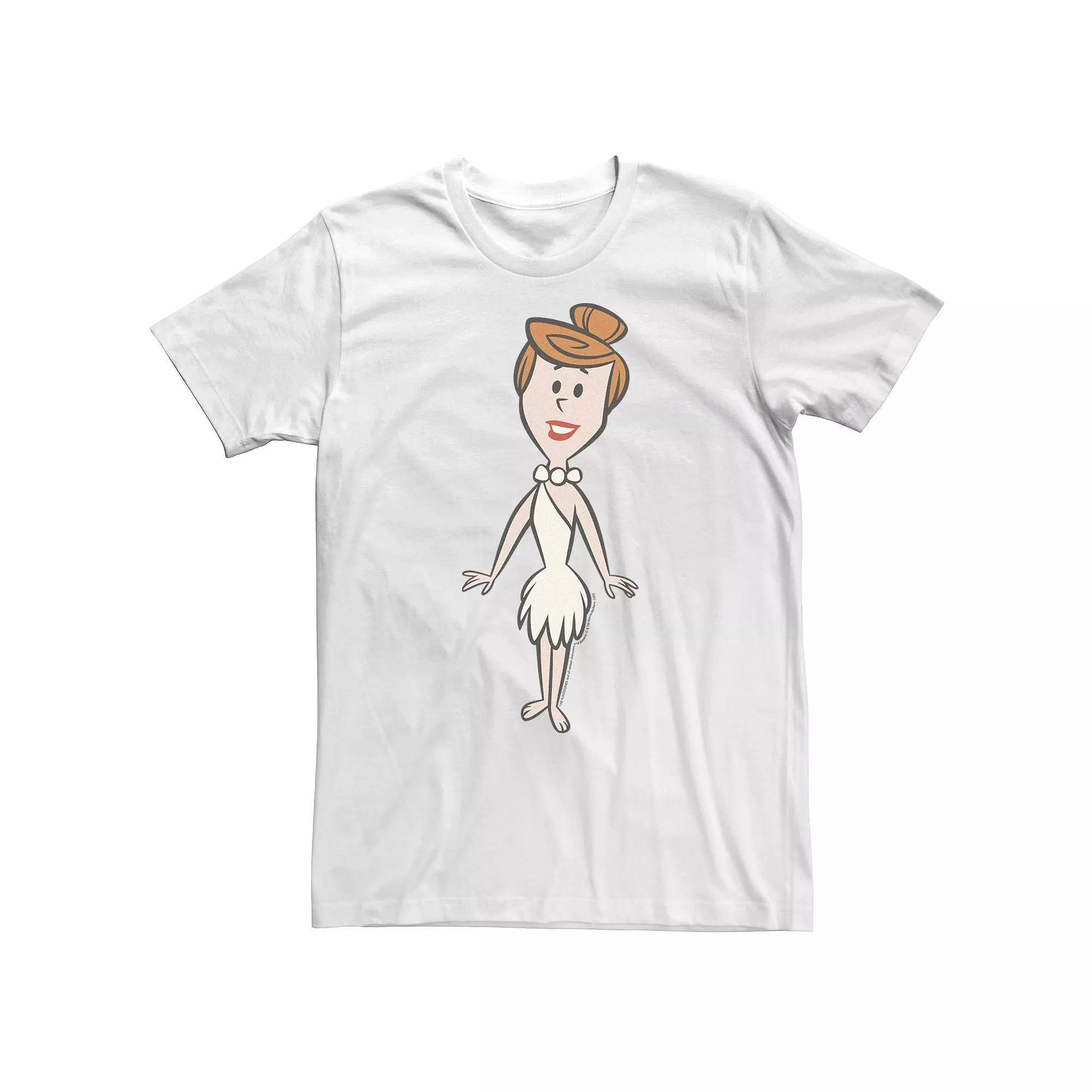 Big & Tall The Flintstones Big Wilma Solo Poster Tee, Men's, Size: 3XL Tall, White Product Image