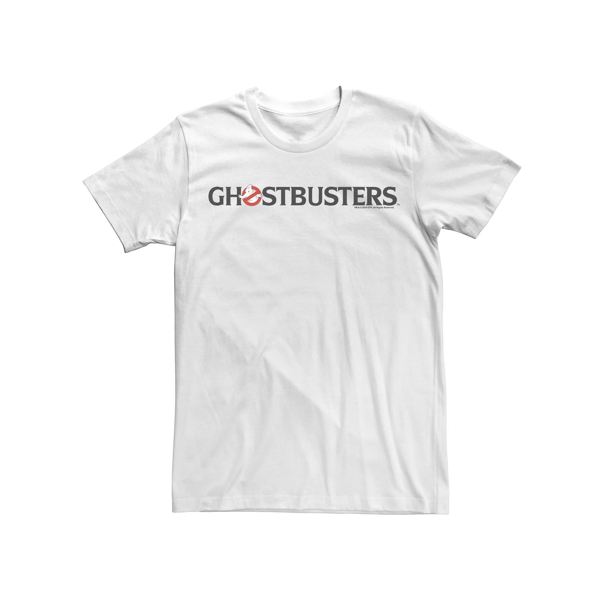 Big & Tall Ghostbusters Horizontal Logo Tee, Men's, Size: 3XLT, White Product Image