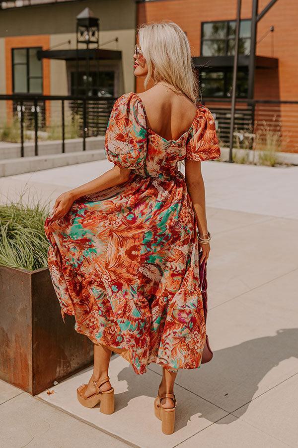 Feeling Posh Floral Midi Product Image