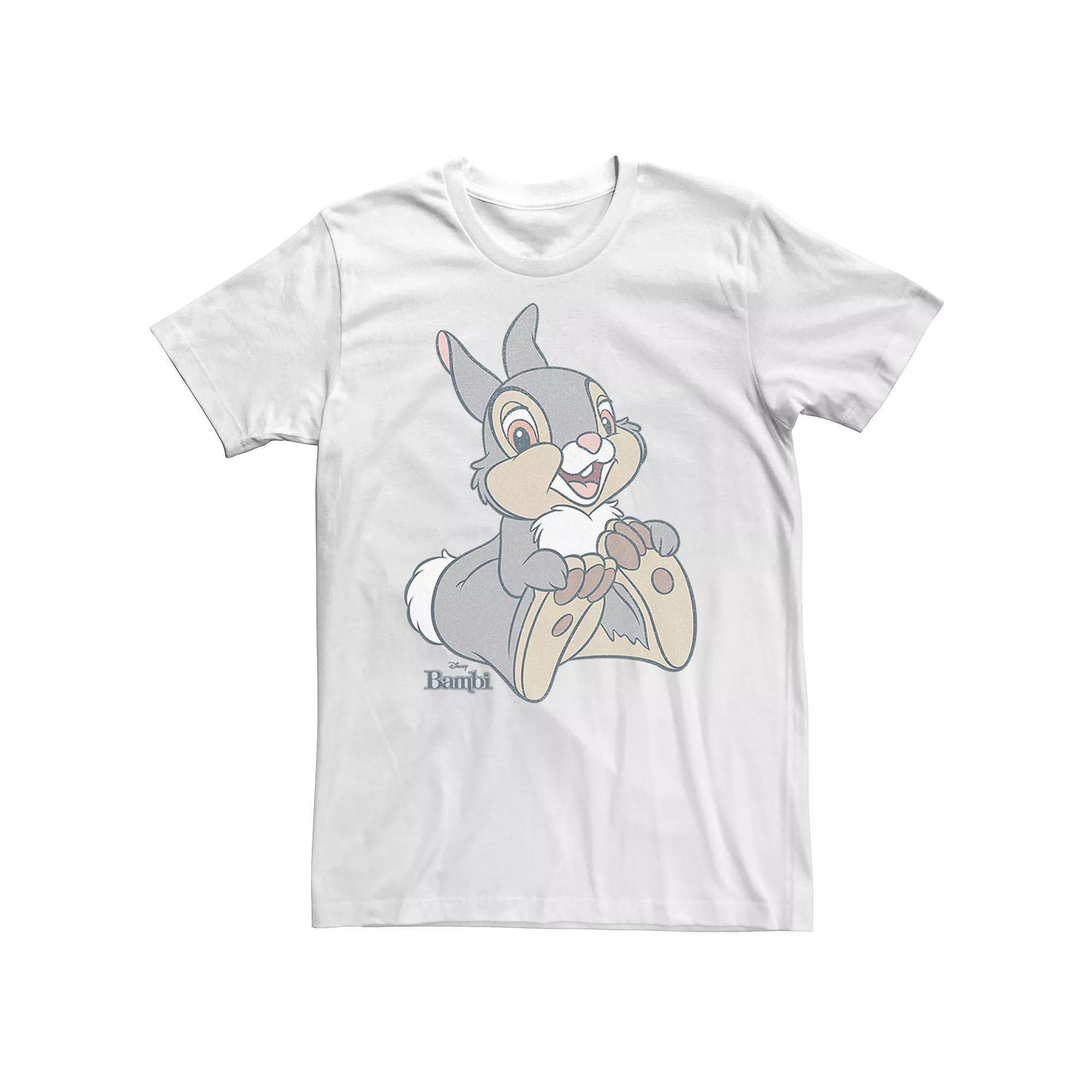 Disney's Bambi Thumper Big & Tall Big Portrait Tee, Men's, Size: 4XLT, White Product Image