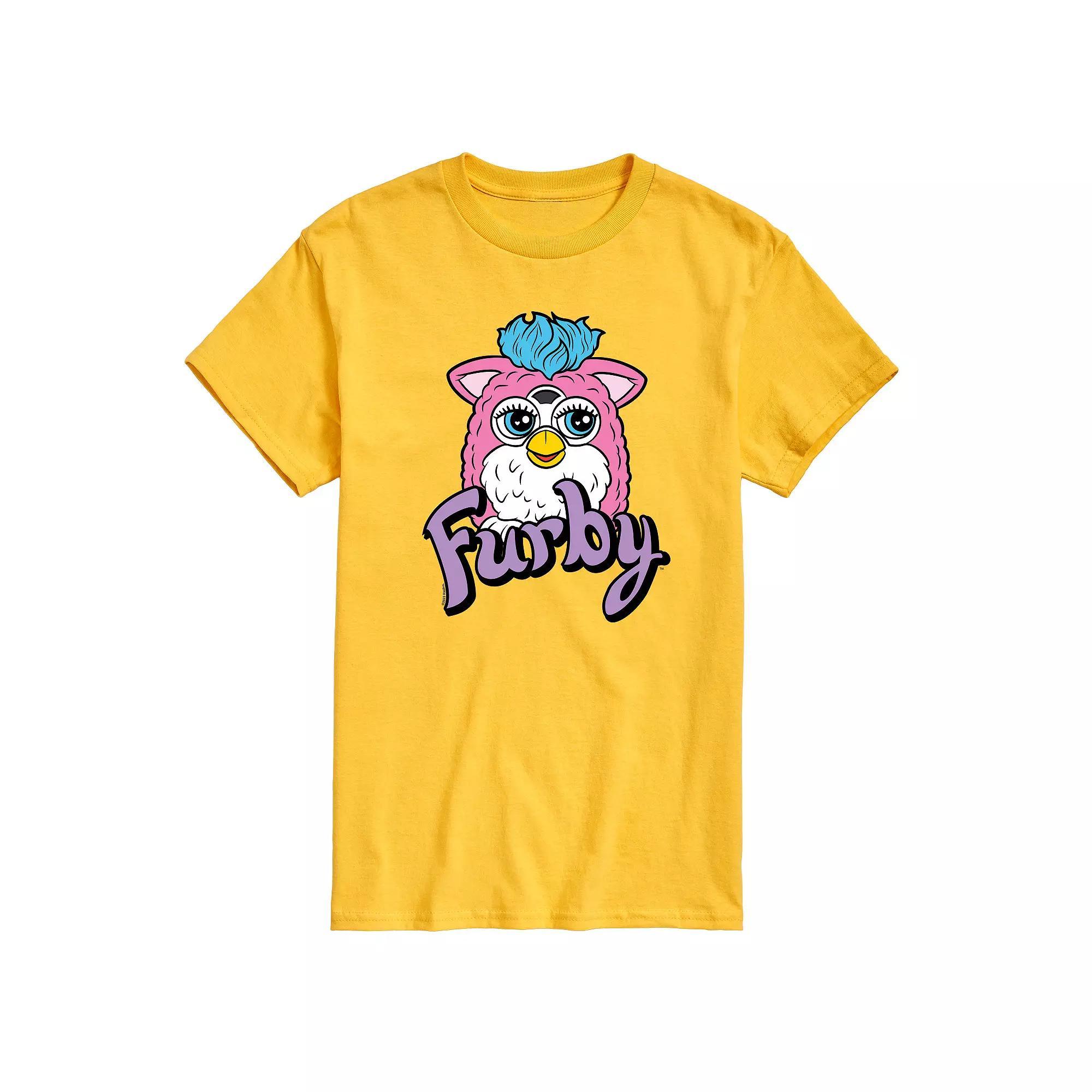 Mens Furby With Logo Graphic Tee by Hasbro Product Image