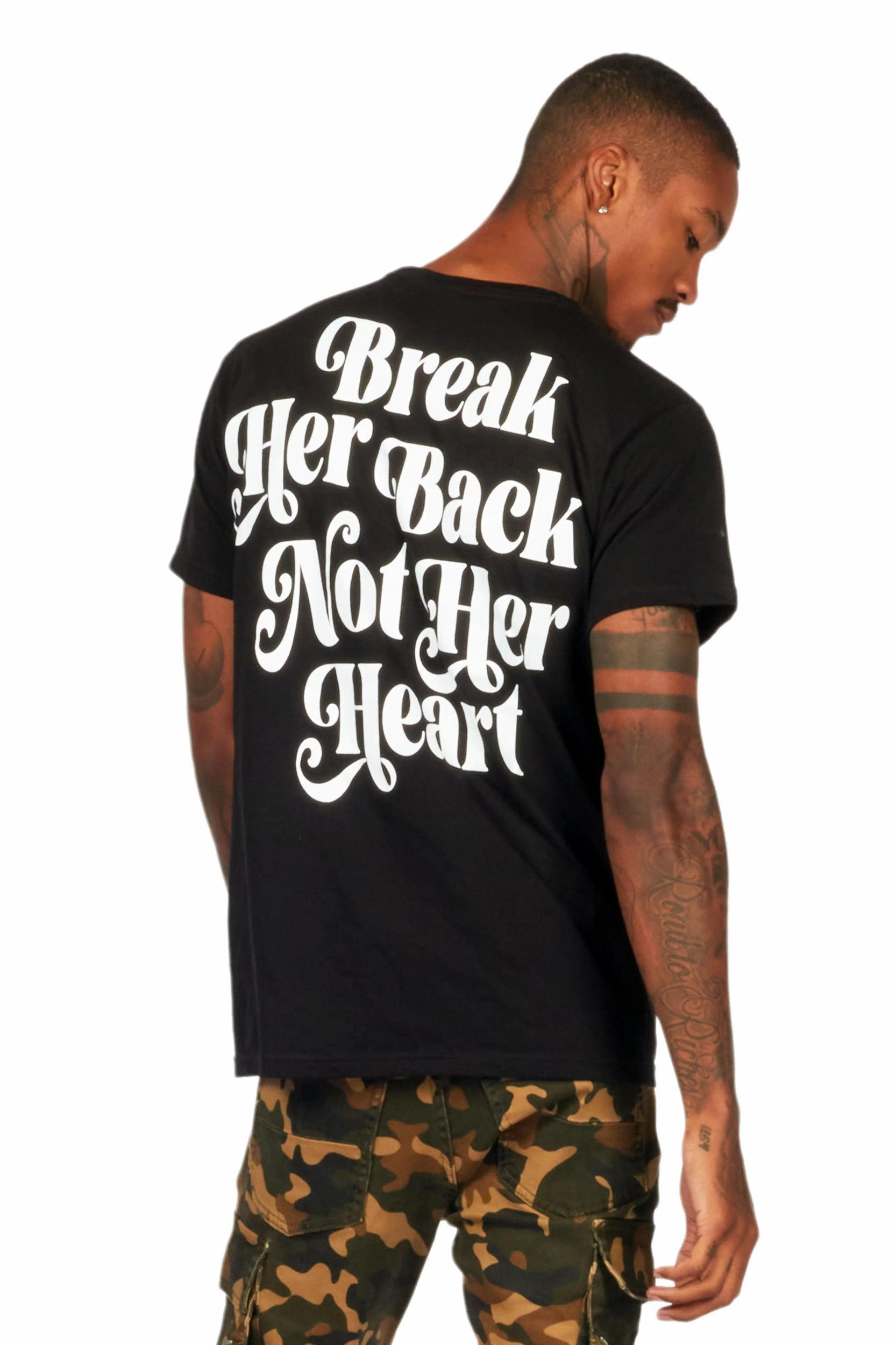 Diamo Black/White Graphic T-Shirt Male Product Image
