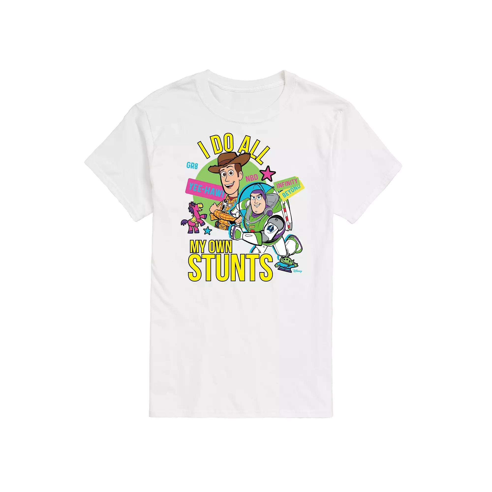 Disney / Pixars Toy Story 4 Mens Do My Own Stunts Graphic Tee Product Image