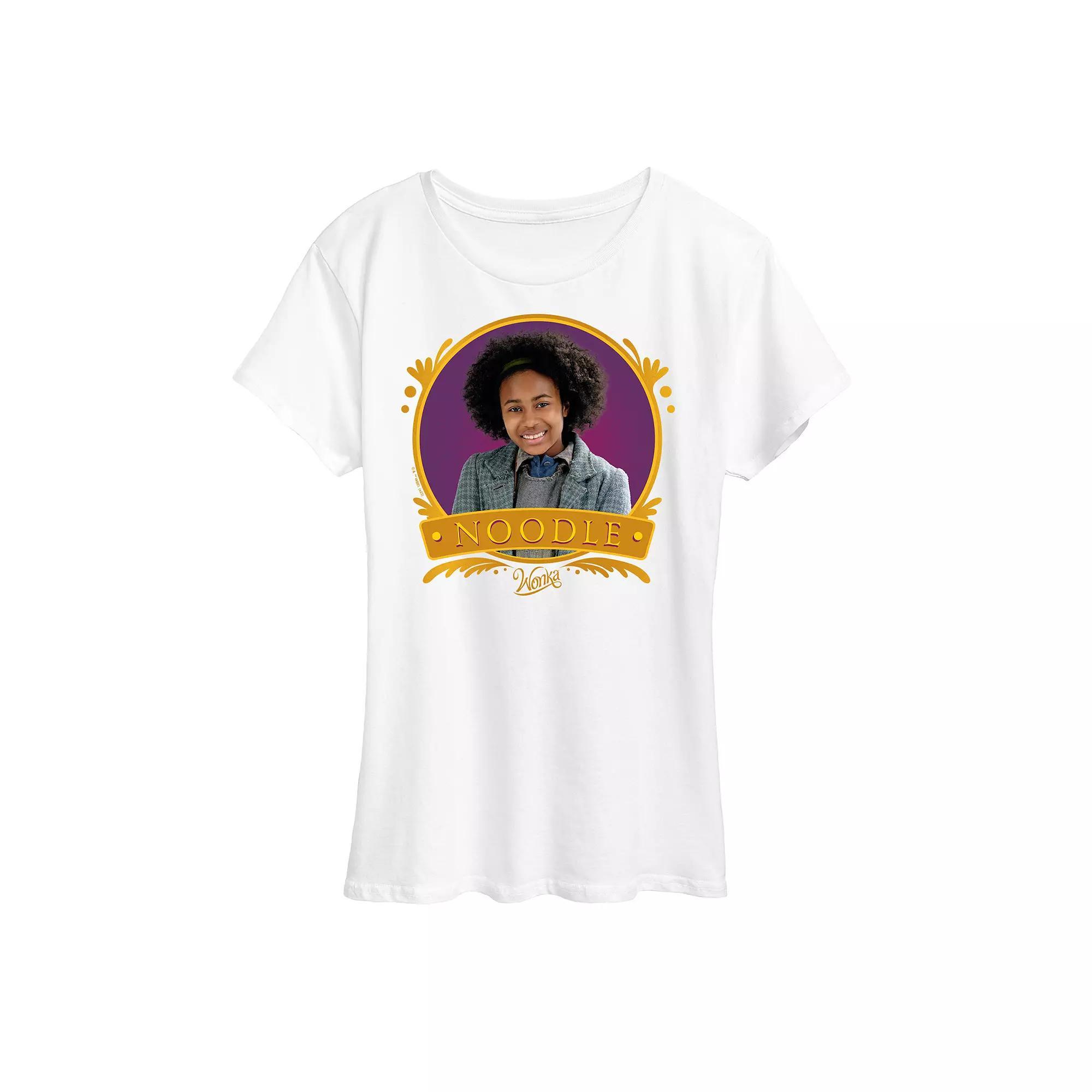 Womens Wonka Noodle Graphic Tee Product Image