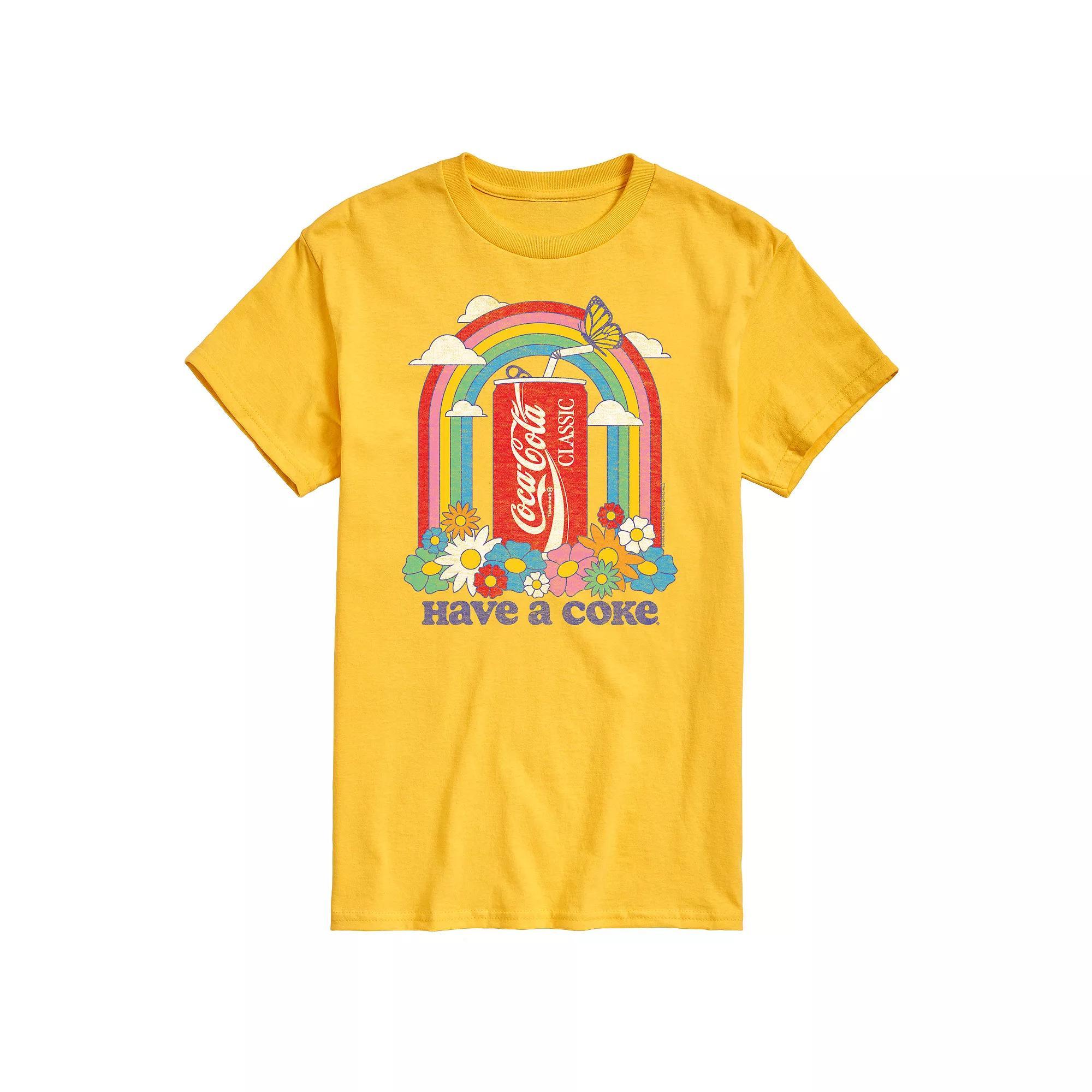 Mens Coca-Cola Have A Coke Rainbow Graphic Tee Product Image
