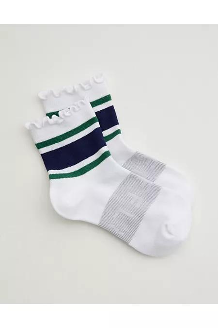 OFFLINE By Aerie Athletic Ruffle Sock Women's Product Image