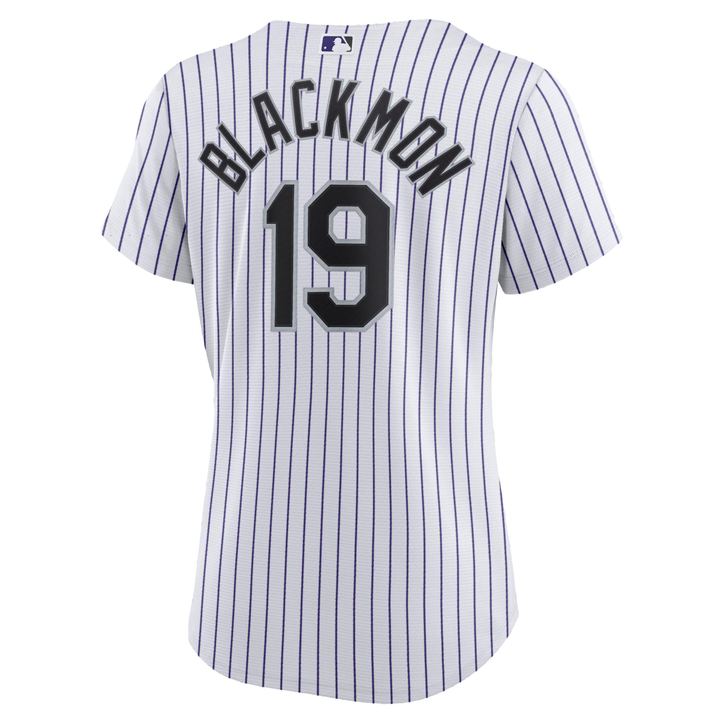 Women's Nike Charlie Blackmon White Colorado Rockies Home Replica Player Jersey, Size: 2XL Product Image