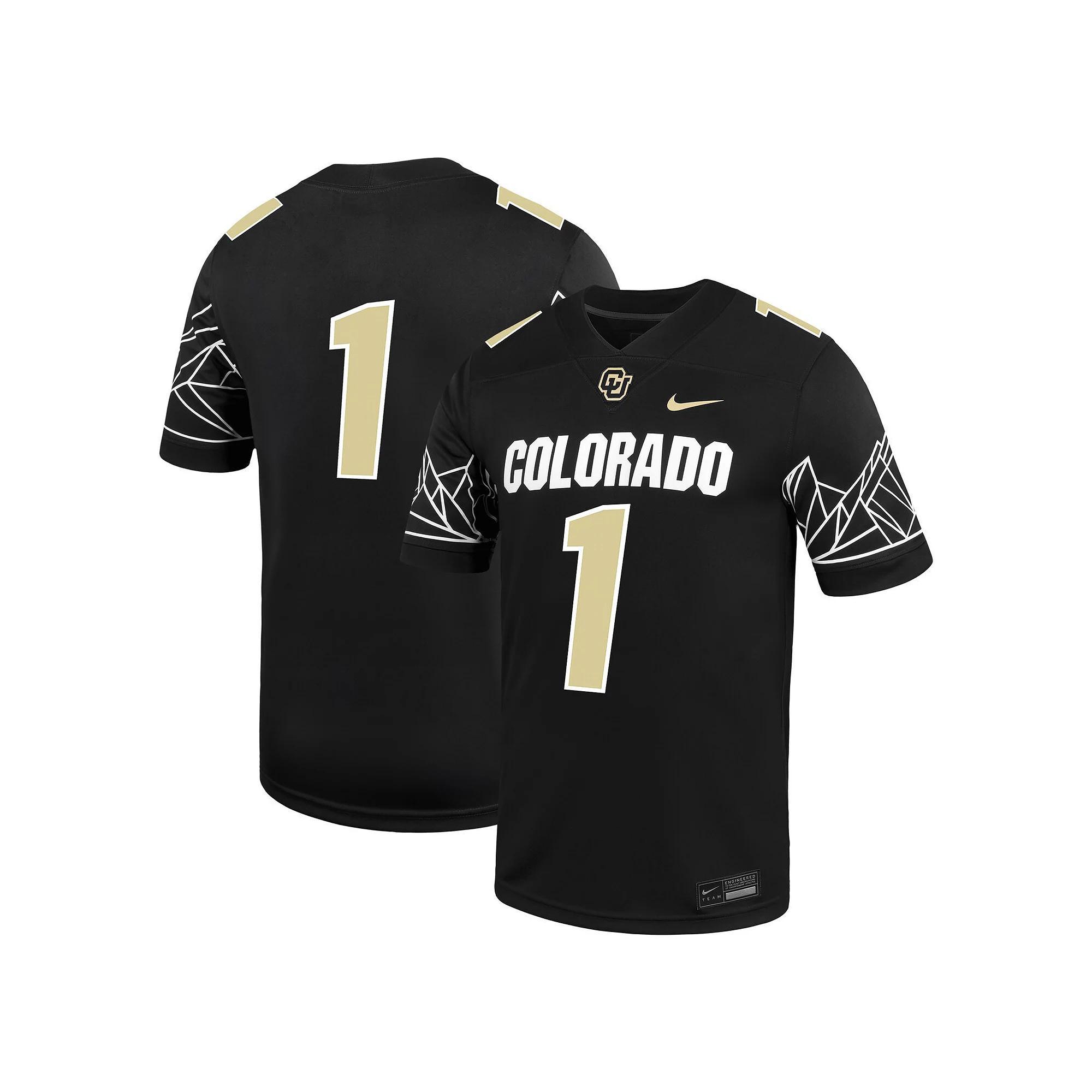 Men's Nike Black Colorado Buffaloes Untouchable Game Jersey, Size: XL Product Image