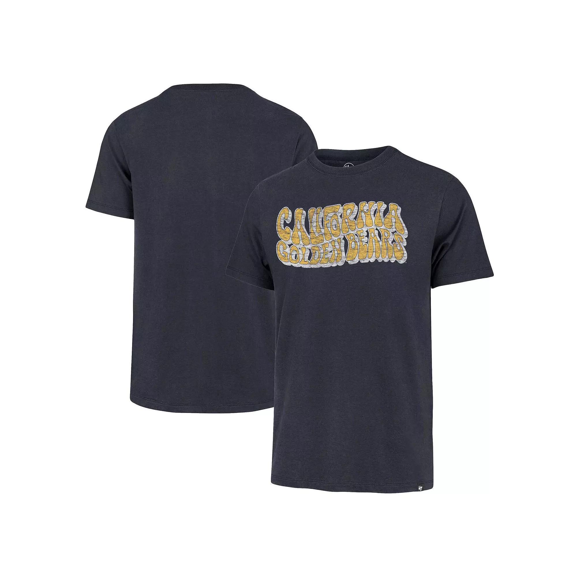 Men's '47 Navy Cal Bears Article Franklin T-Shirt, Size: Medium, Blue Product Image
