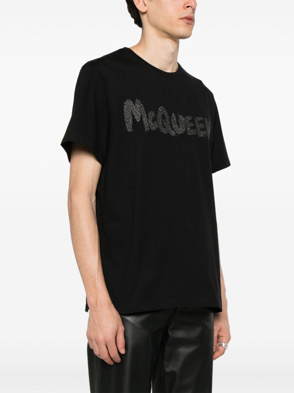 logo-print cotton T-shirt Product Image