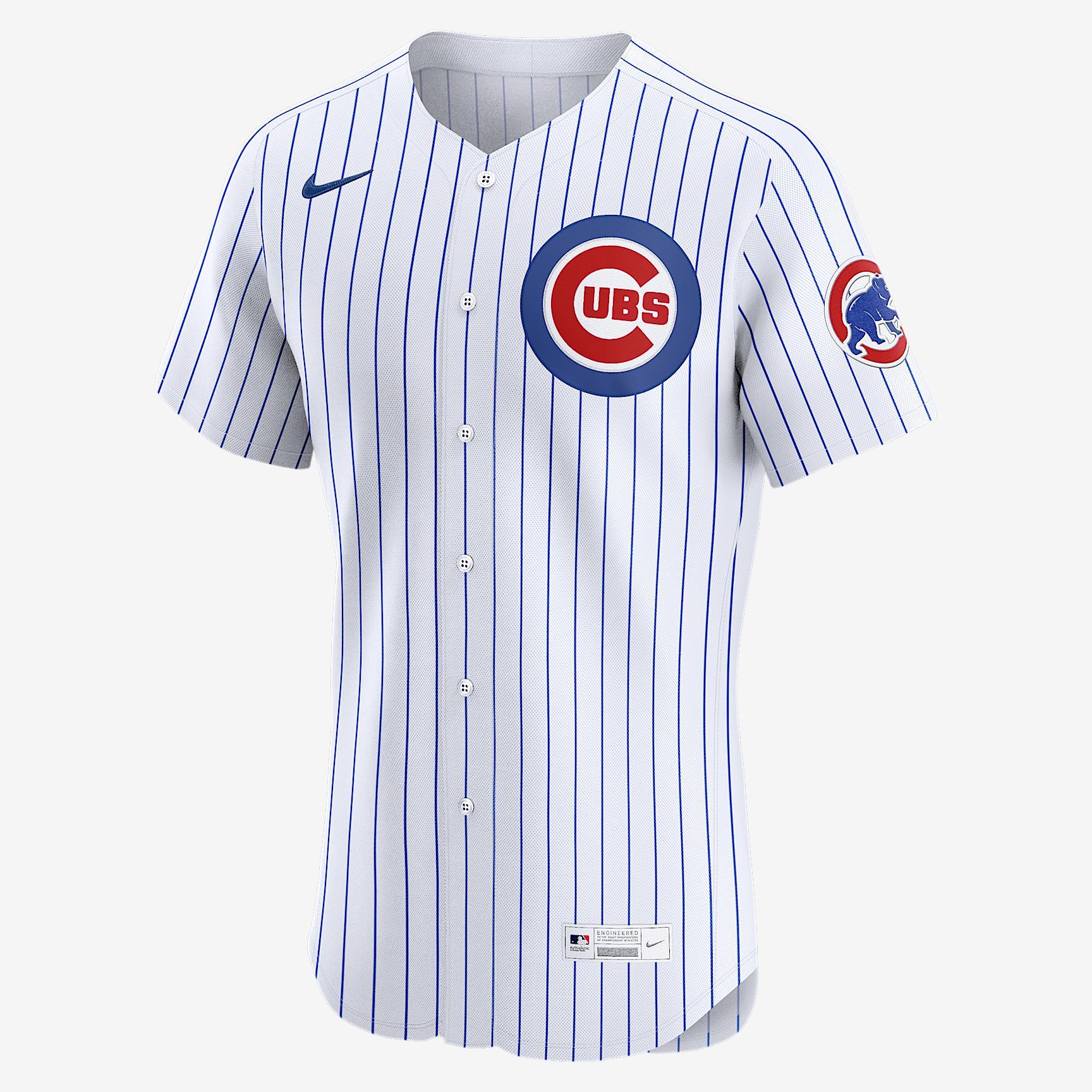 Dansby Swanson Chicago Cubs Nike Men's Dri-FIT ADV MLB Elite Jersey Product Image