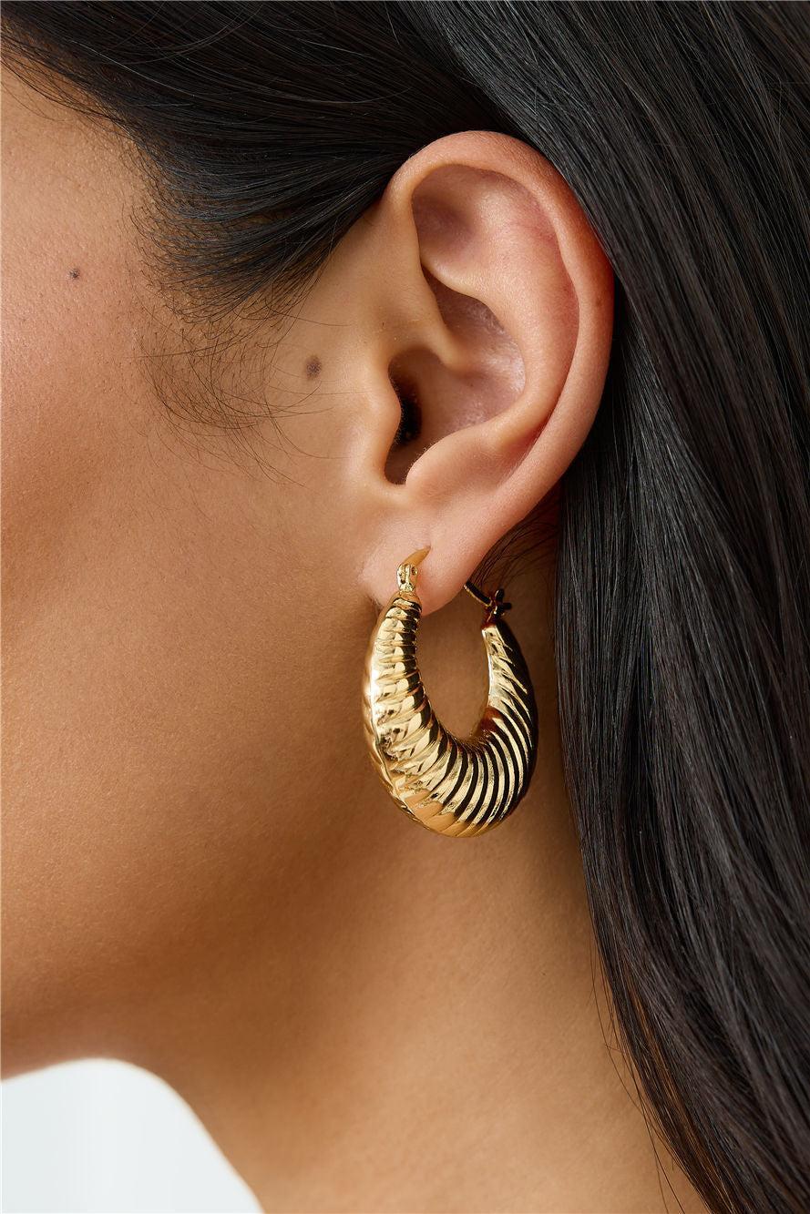 Main Muse Earrings Gold Product Image