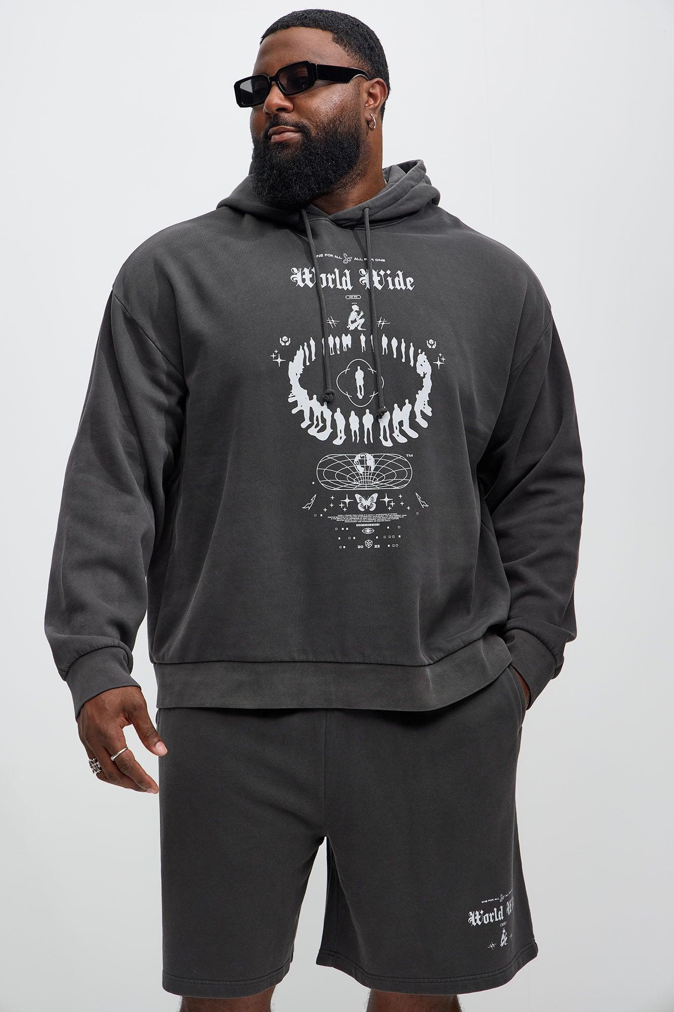 Worldwide Projection Hoodie - Black Product Image