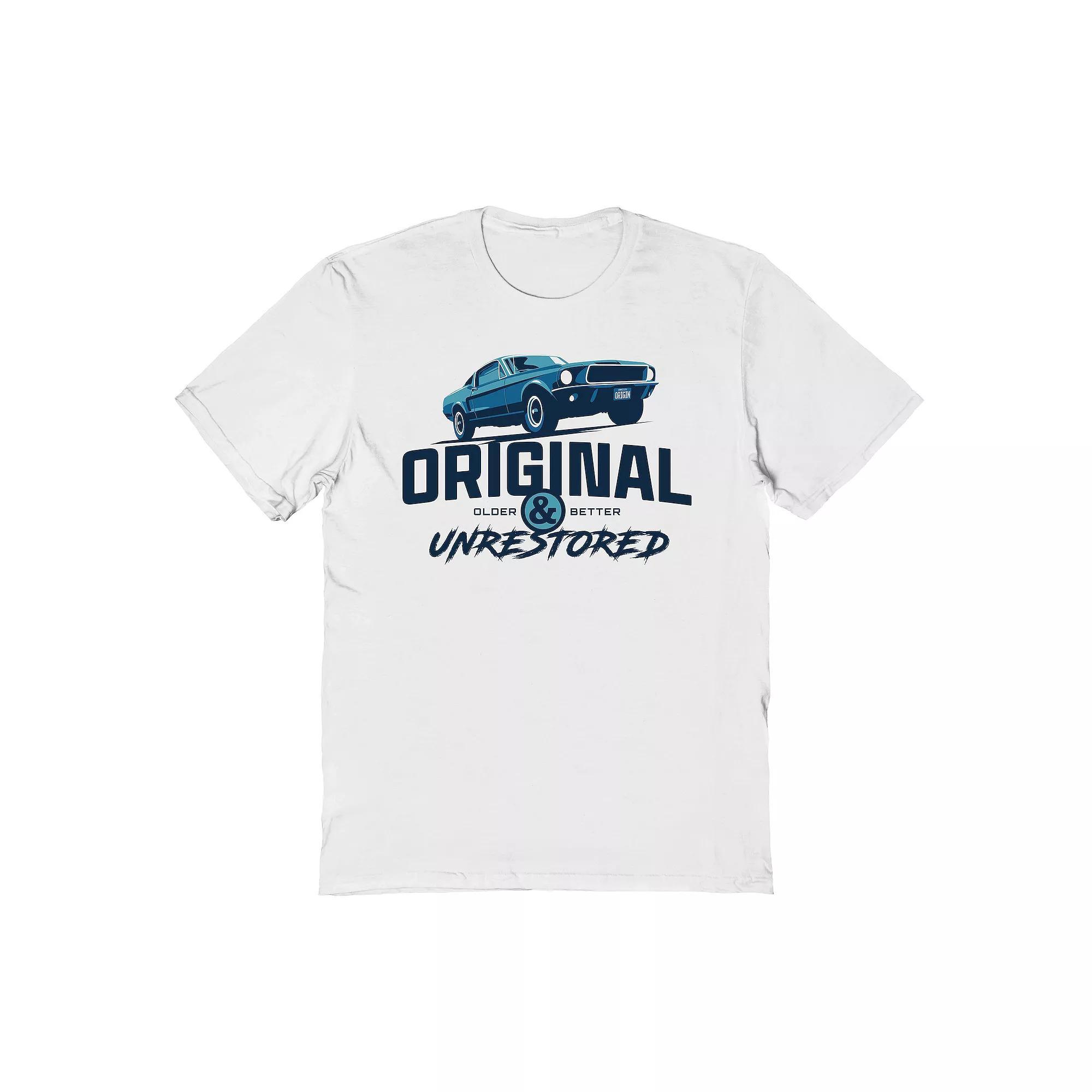 Men's Original & Unrestored Graphic Tee, Size: Small, White Product Image