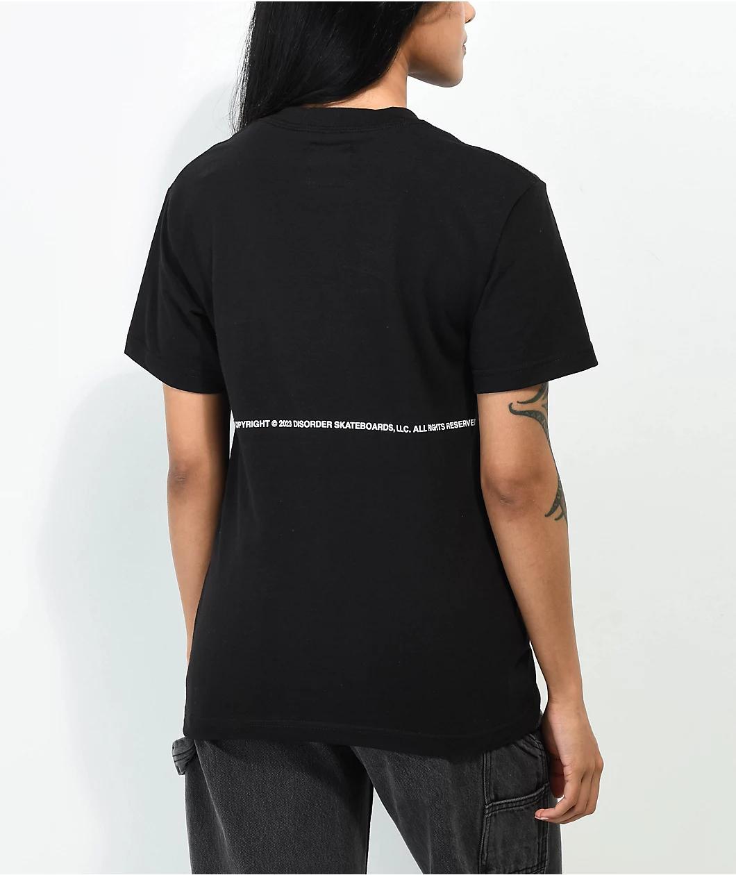 Disorder Arch Logo Black T-Shirt Product Image