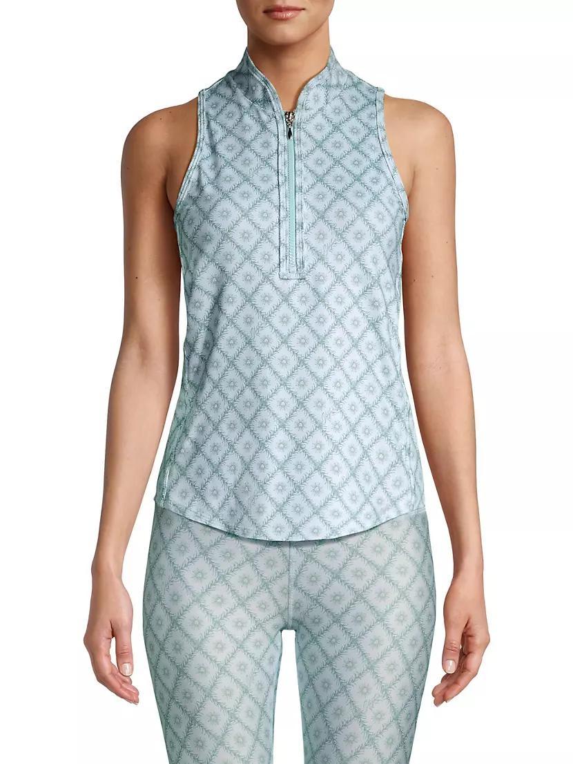 Moroccan Sun Sleeveless Vesta Top Product Image