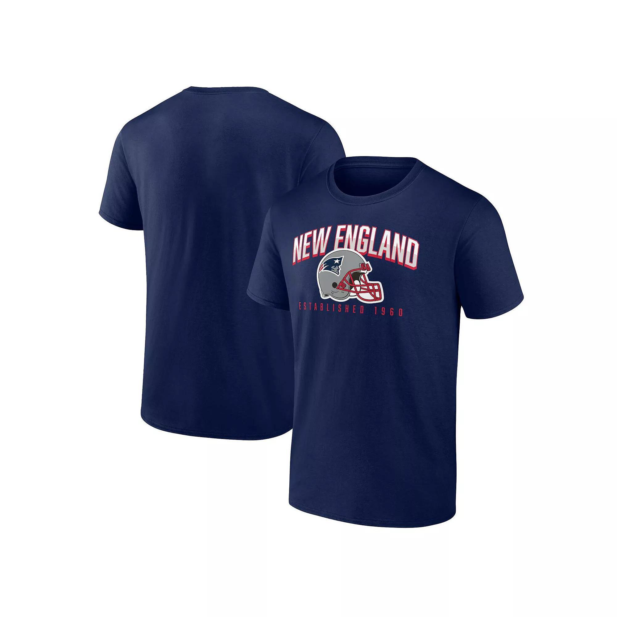 Mens Fanatics Branded New England Patriots T-Shirt Blue Product Image