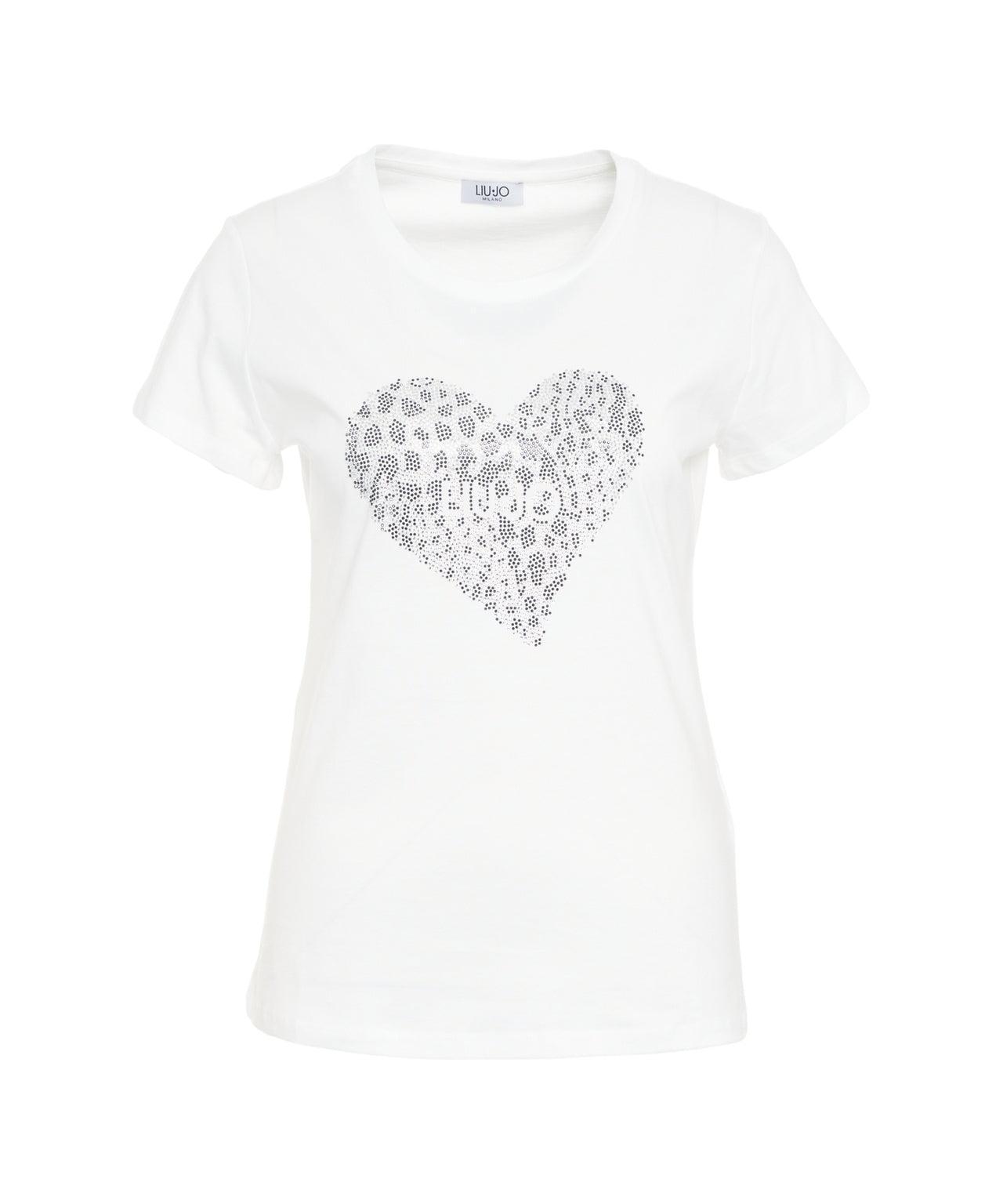 T-shirt with rhinestone application Product Image