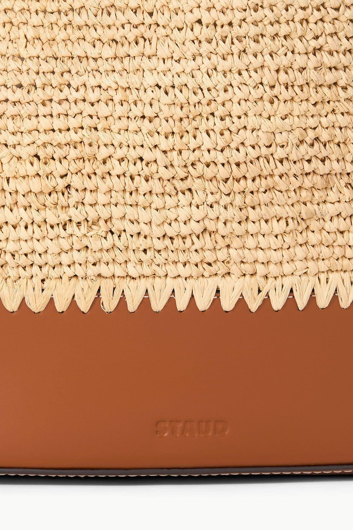 ST. REGIS SQUILLO RAFFIA TOTE | NATURAL TAN Product Image