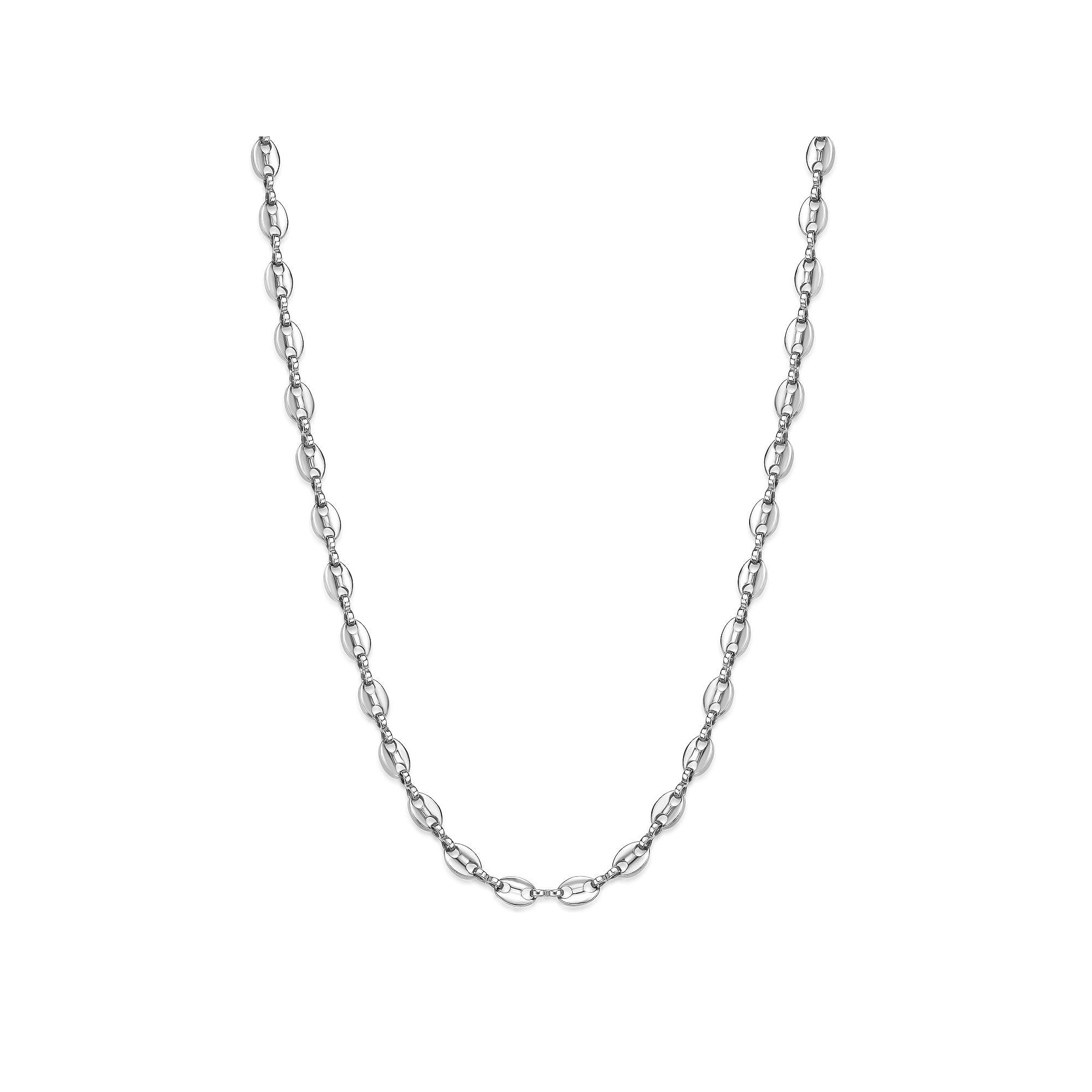 Men's LYNX Stainless Steel Link Chain Necklace, Size: 22" Product Image