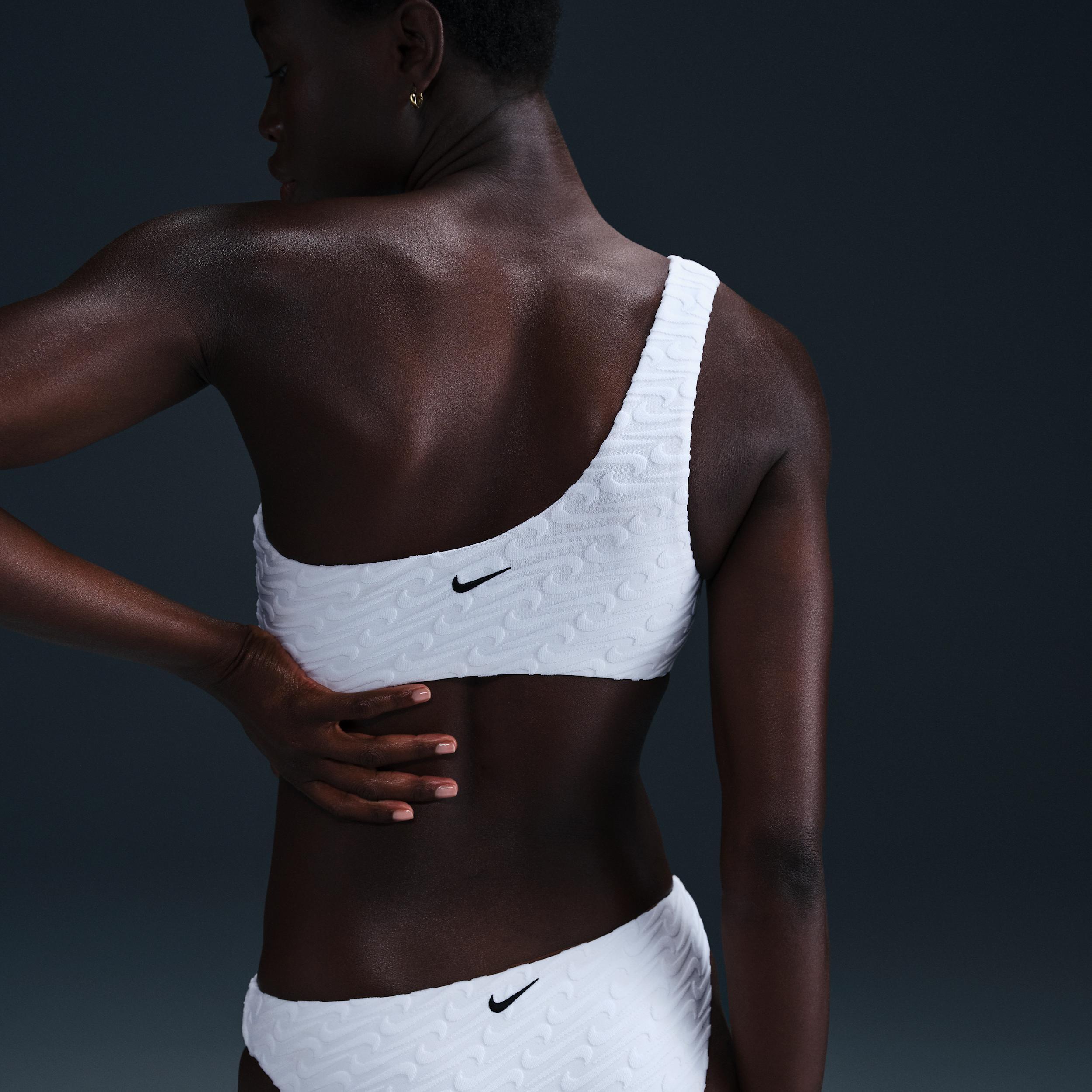 Nike Women's Swim Swoosh Link Terry Hipster Bikini Bottom Product Image