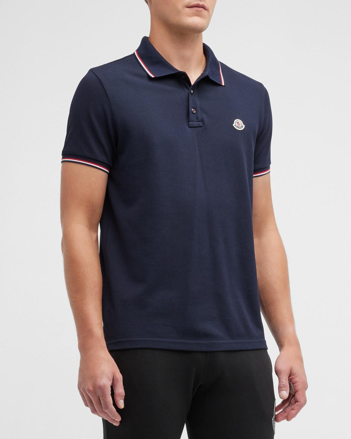 Mens Tipped Polo Shirt Product Image