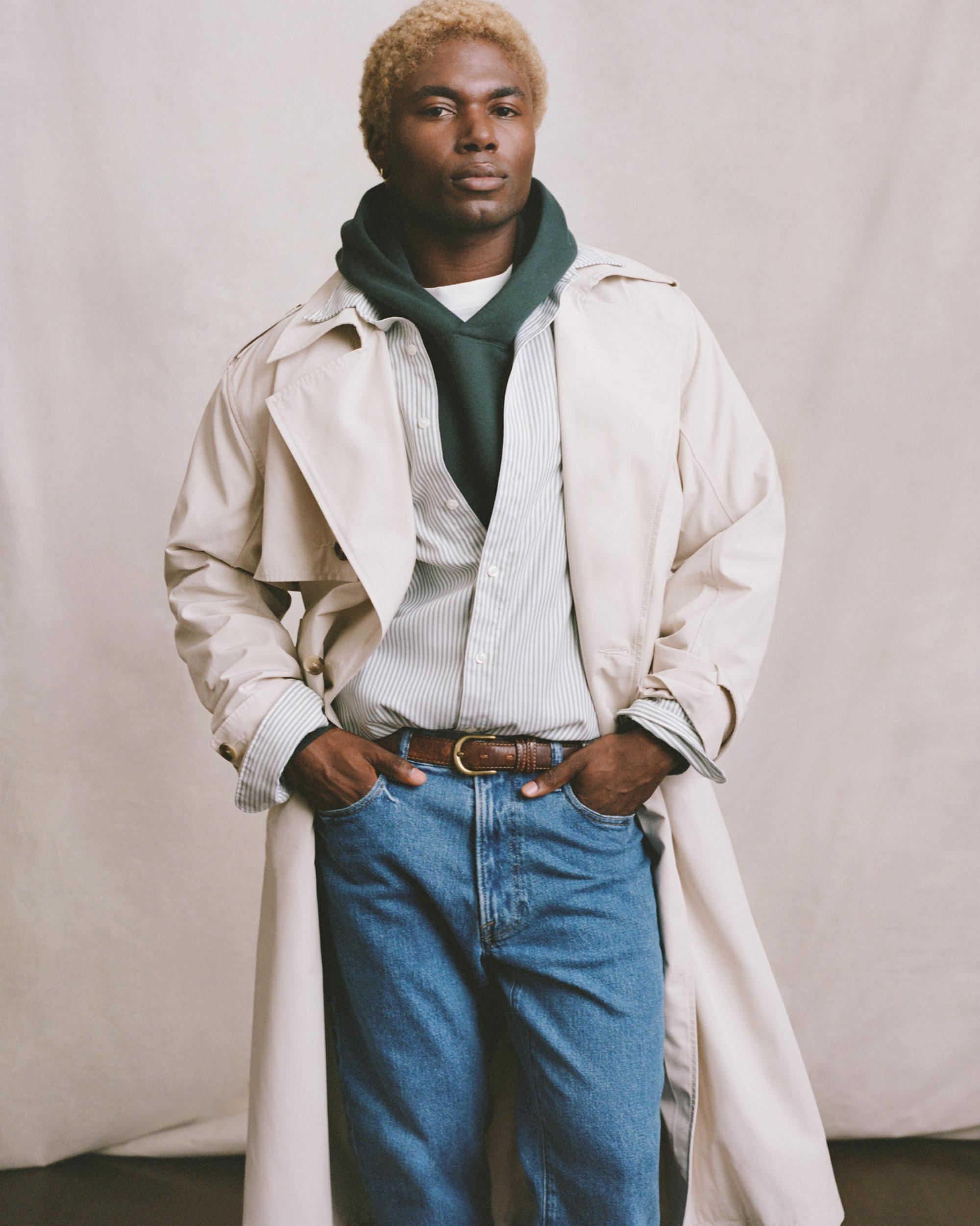 Relaxed Trench Coat Product Image