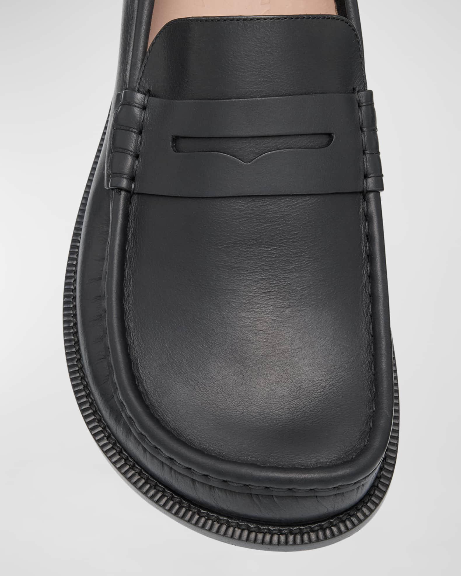 Men's Campo Leather Penny Loafers Product Image