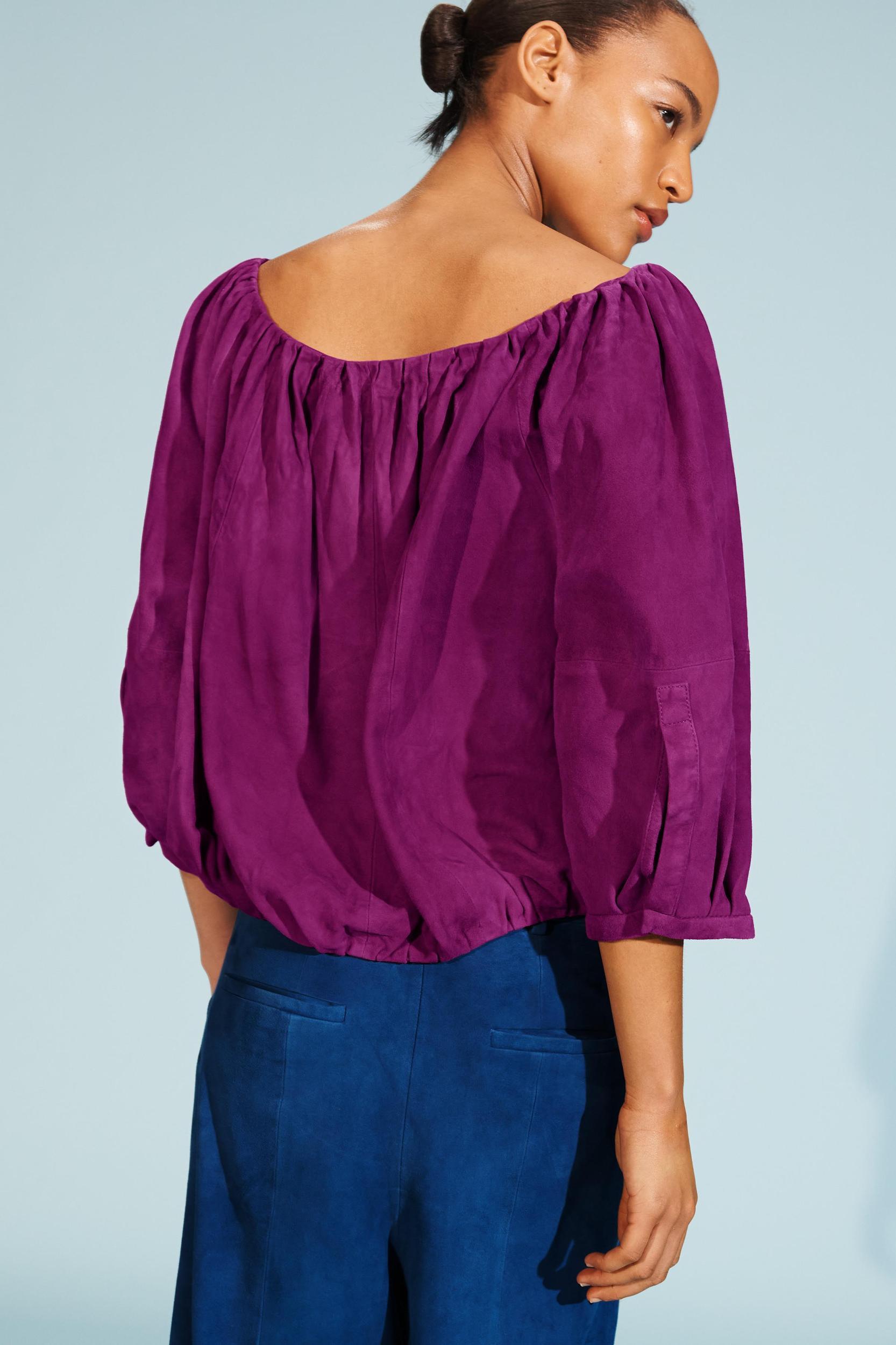LIMITED EDITION SUEDE TOP Product Image