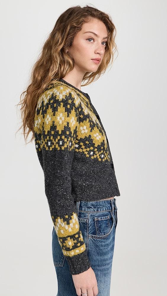 Stateside Fair Isle Cropped Cardigan | Shopbop Product Image
