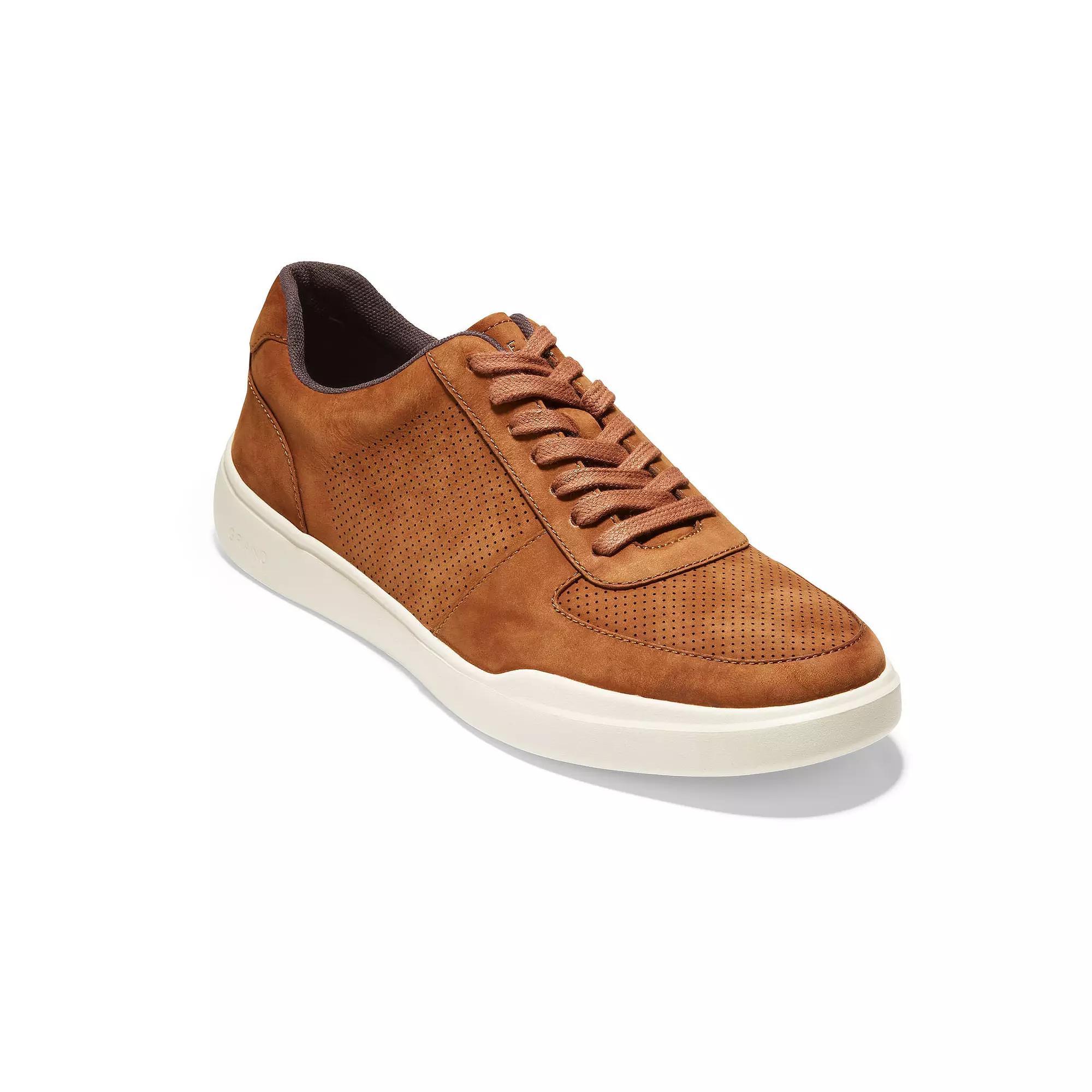 Cole Haan Grand Crosscourt Mens Leather Sneakers Product Image