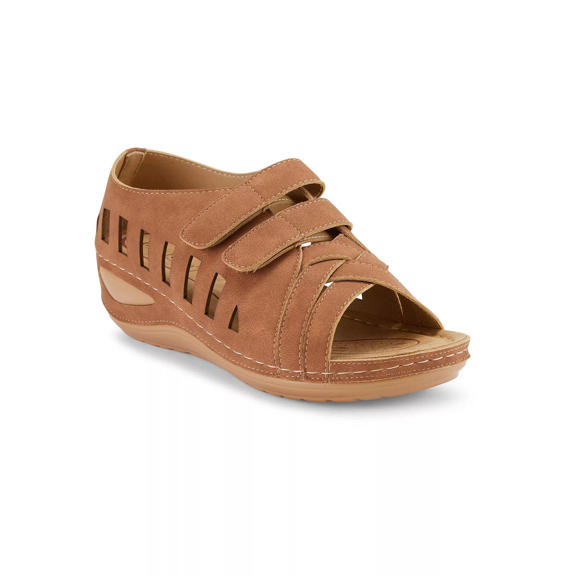 Henry Ferrera Comfort B Women's Sandals, Size: 8, Camel Product Image